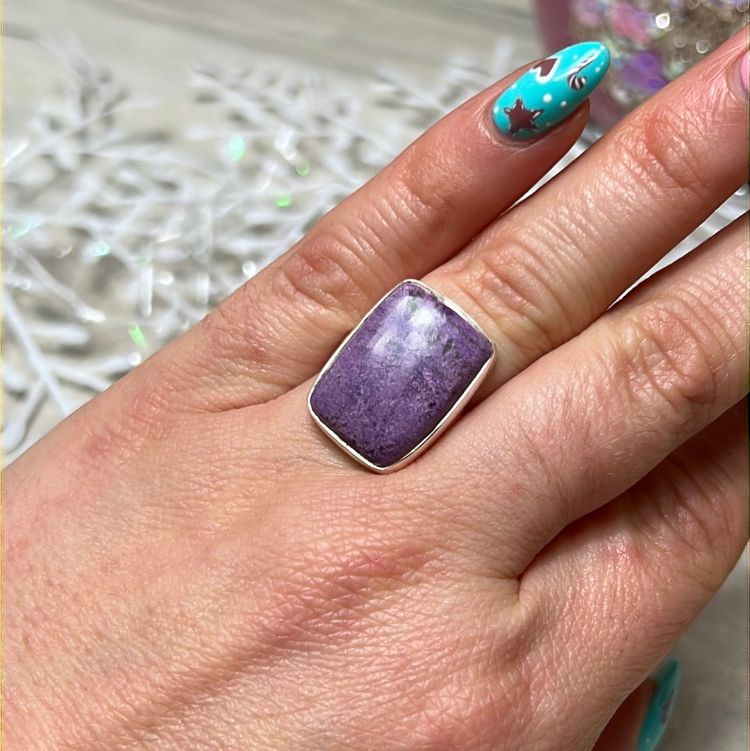 Stitchite 925 Sterling Silver Ring - Size M - M 1/2