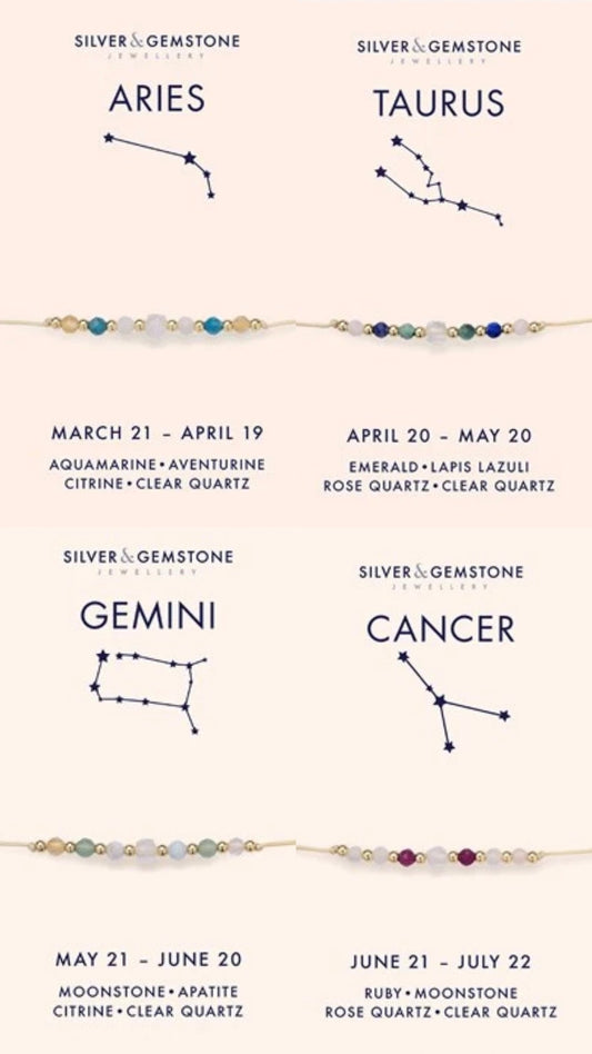 Starsign Bracelet (or anklet)