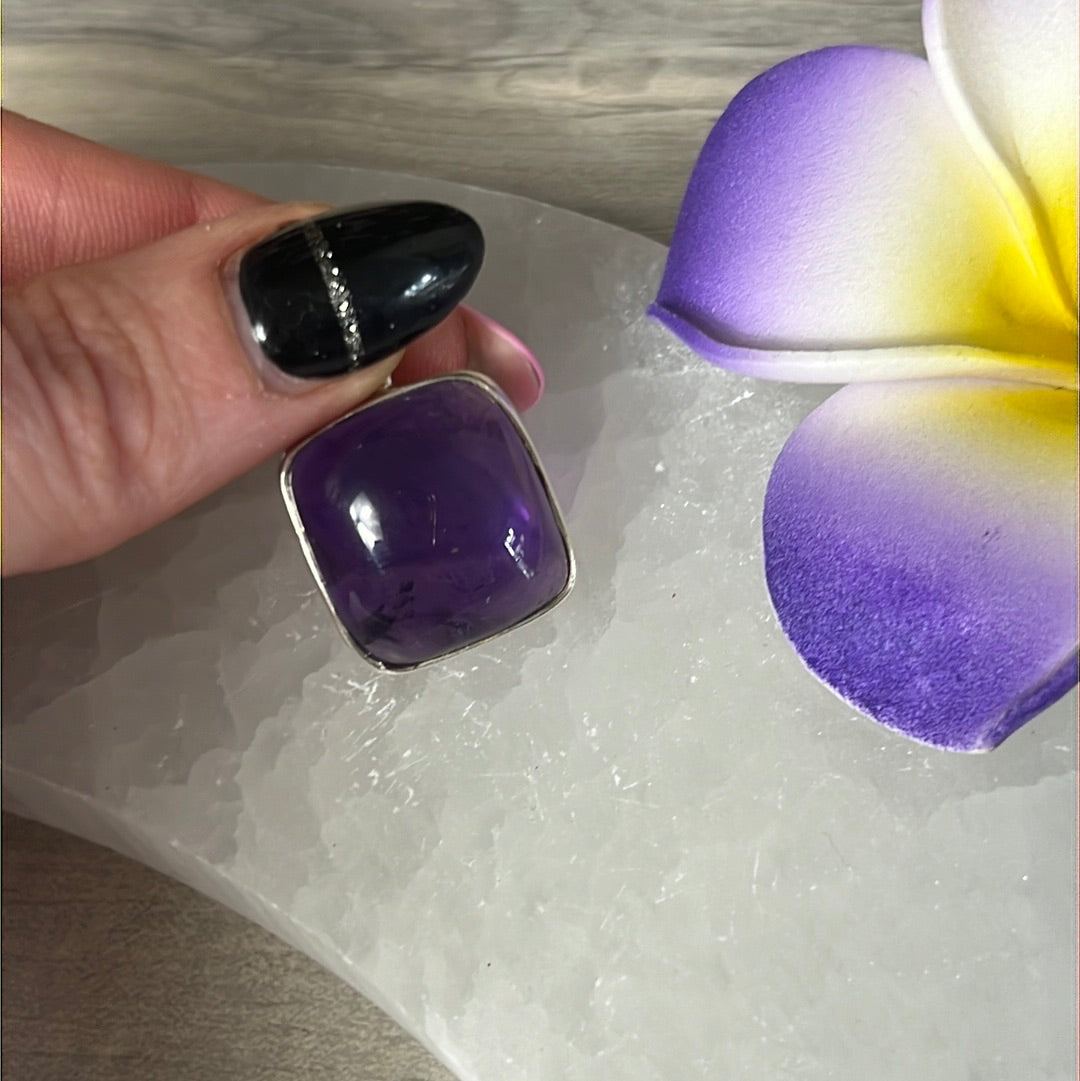 Amethyst 925 Sterling Silver Pendant