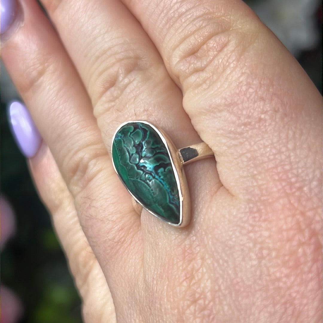 Malacolla 925 Sterling Silver Ring - Size O