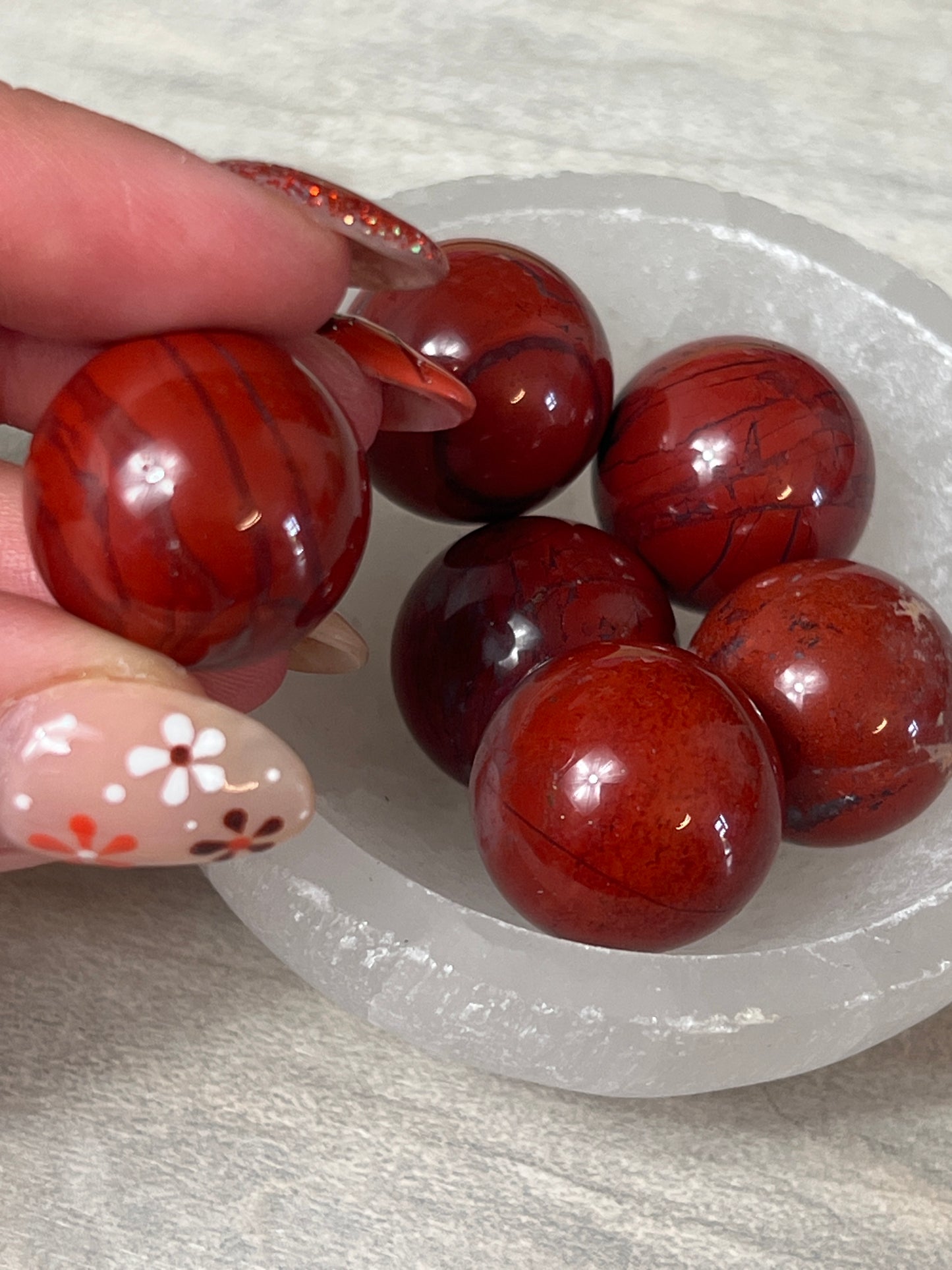Red Jasper Sphere - 20mm