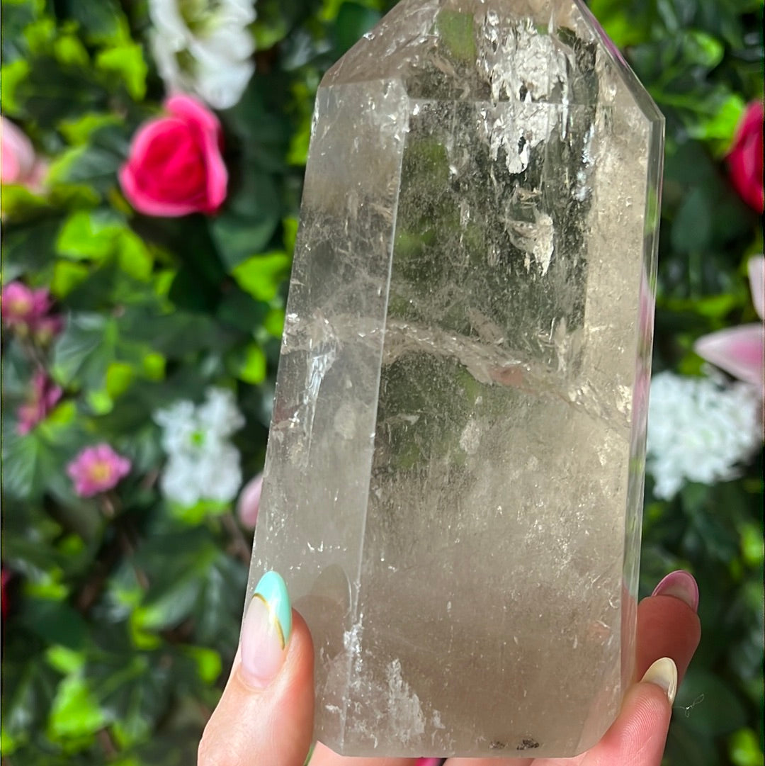 Smoky Quartz Tower Point