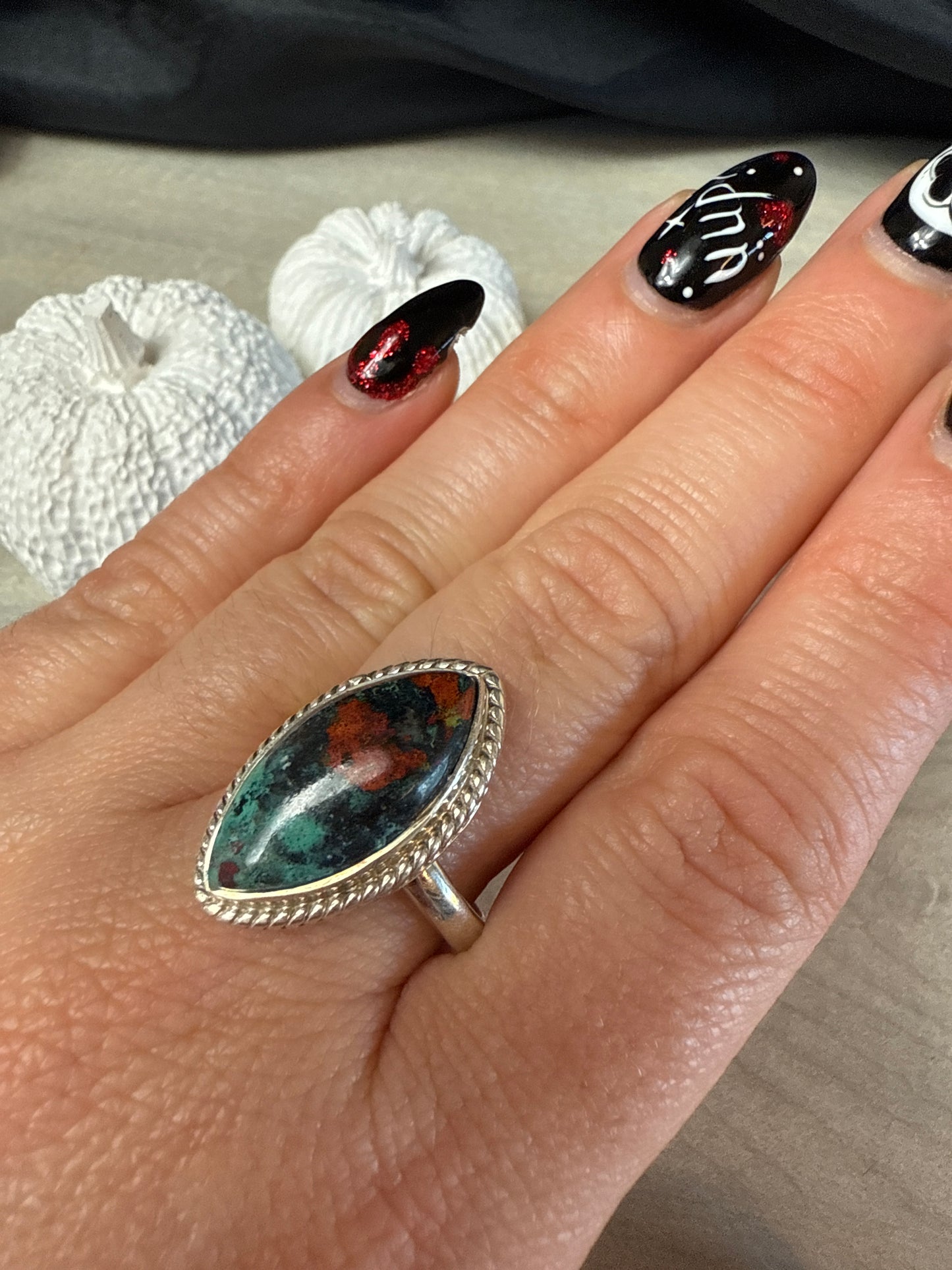 Sorona Sunrise 925 Sterling Silver Ring - Size S