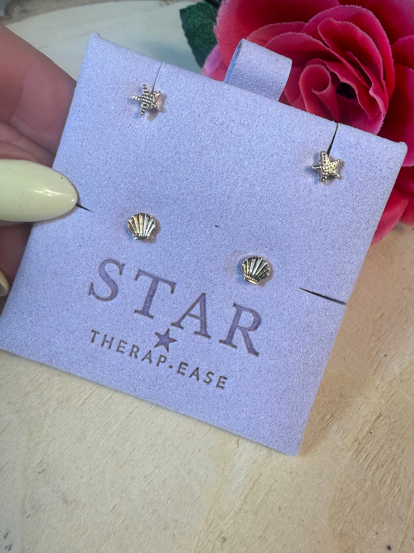 Mini Seashell Stud Earrings
