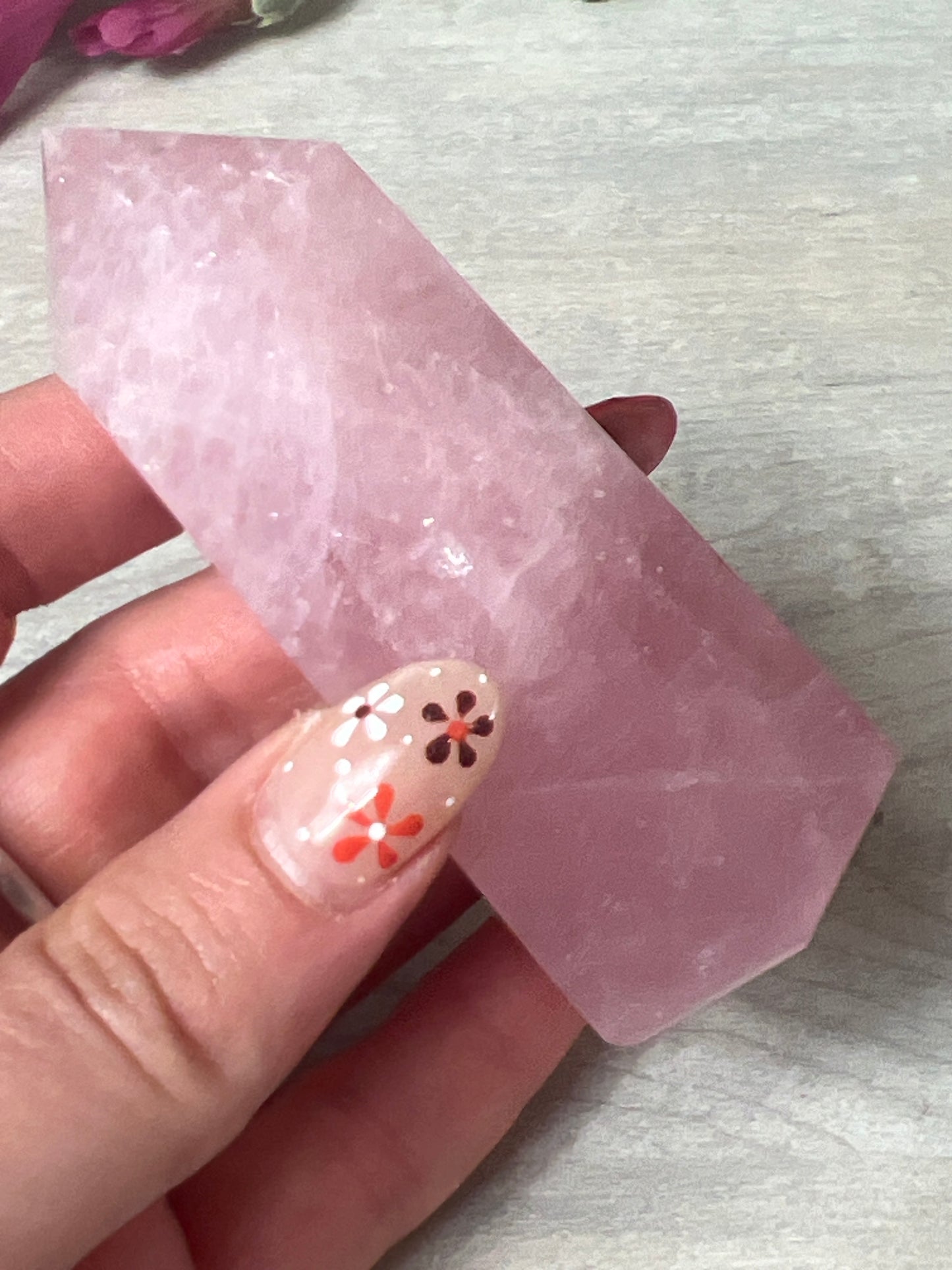 Rose Quartz Tower Point