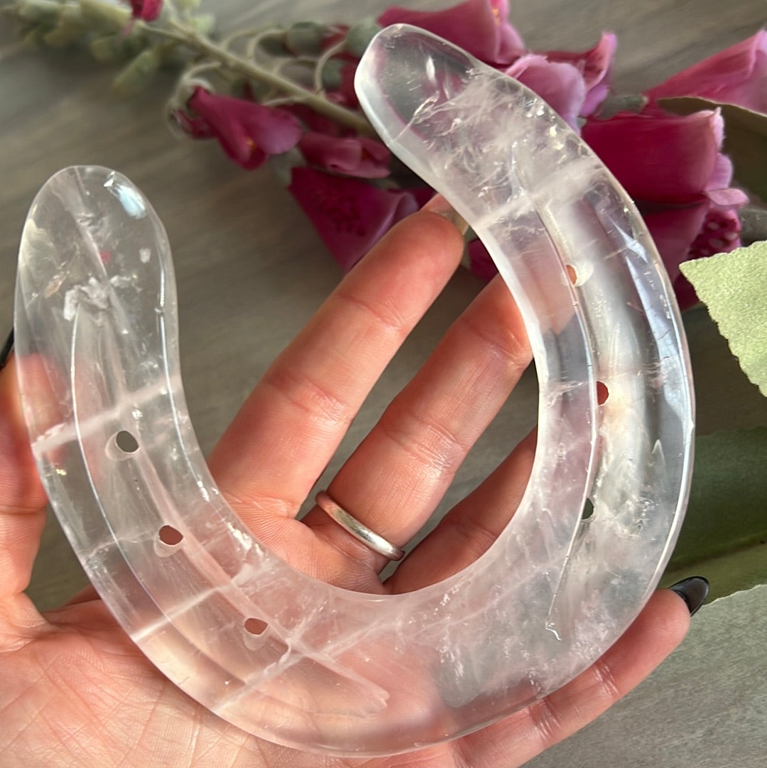 Large Horse Shoe - Wedding good luck gift Hand Crafted