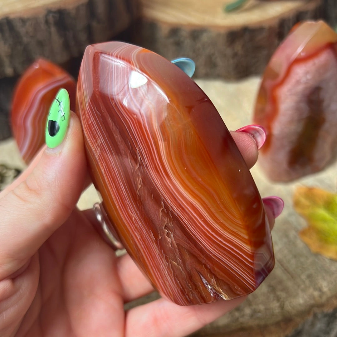 Banded Carnelian Freeform