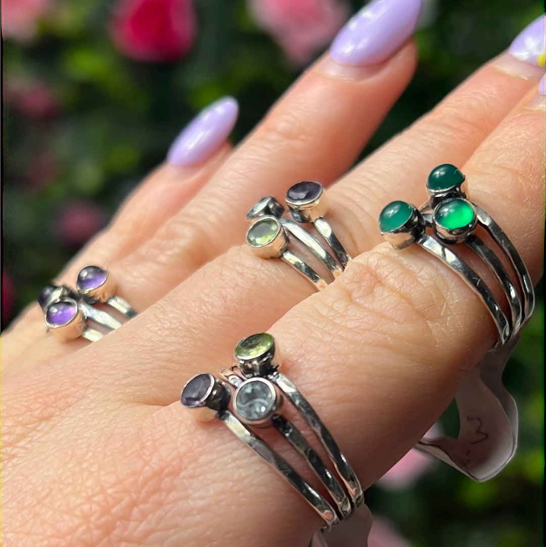 Triple Band Ring Sterling Silver 925