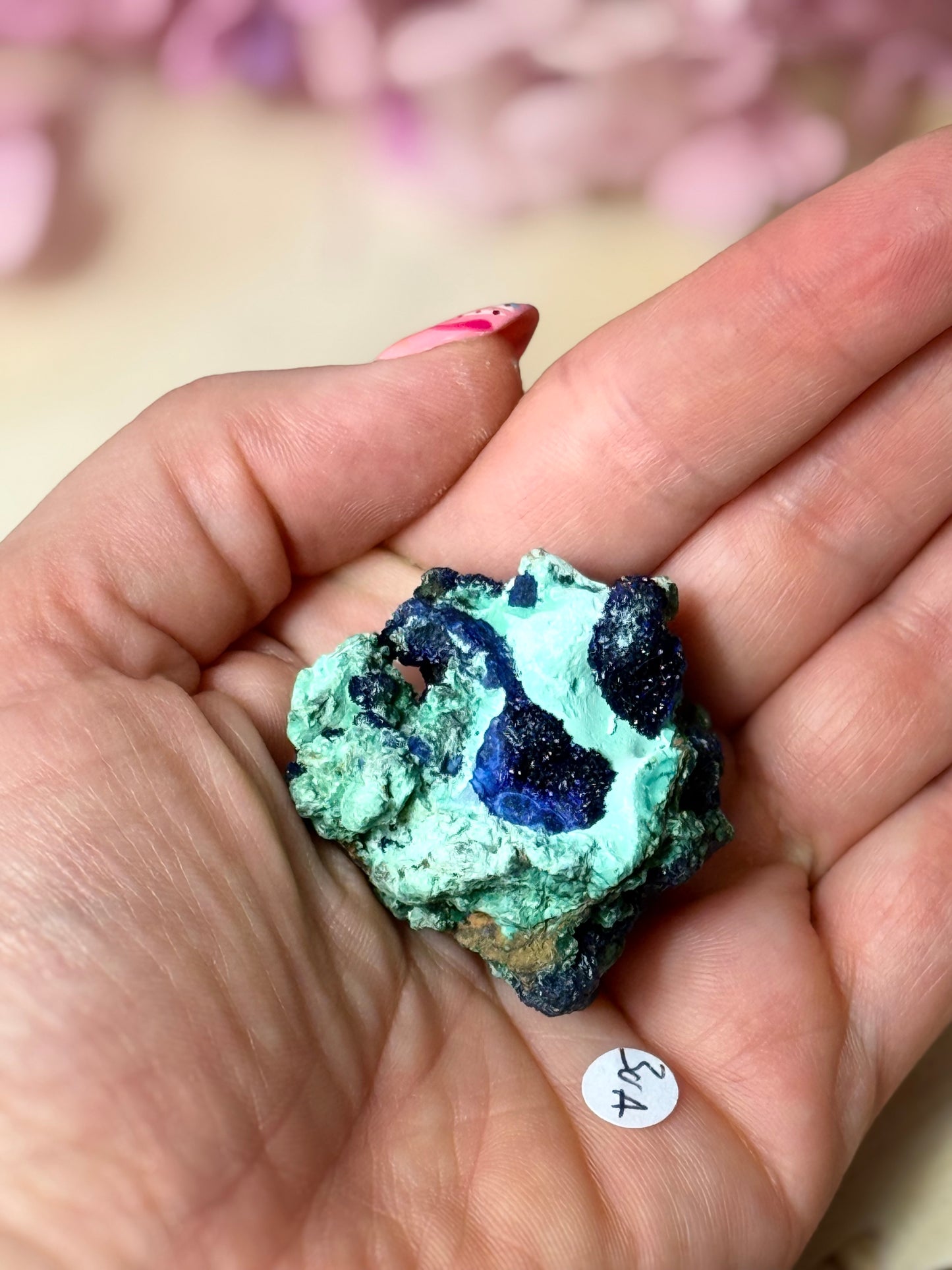 Azurite Specimen Chunk with Malachite