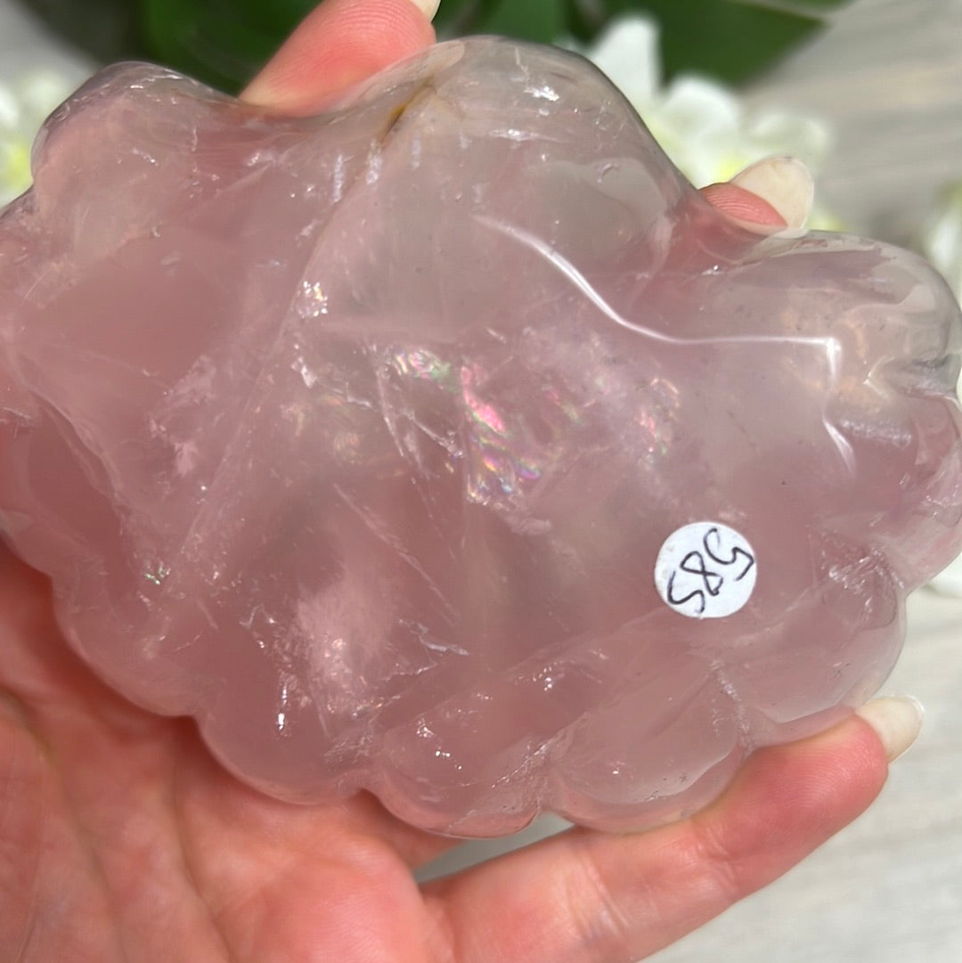 Rose Quartz Shell / Charging Bowl