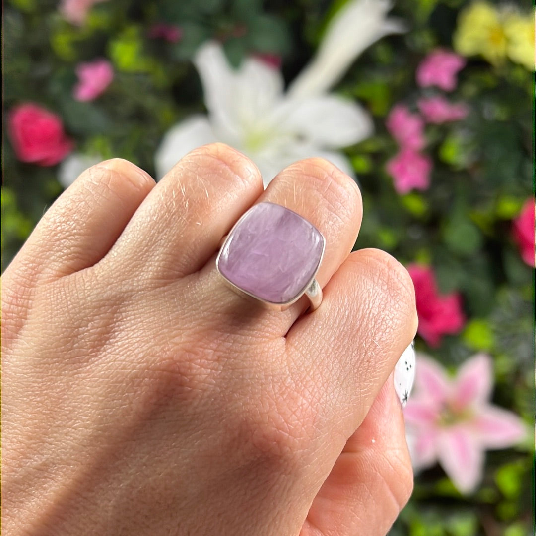 Kunzite 925 Ring - Size S