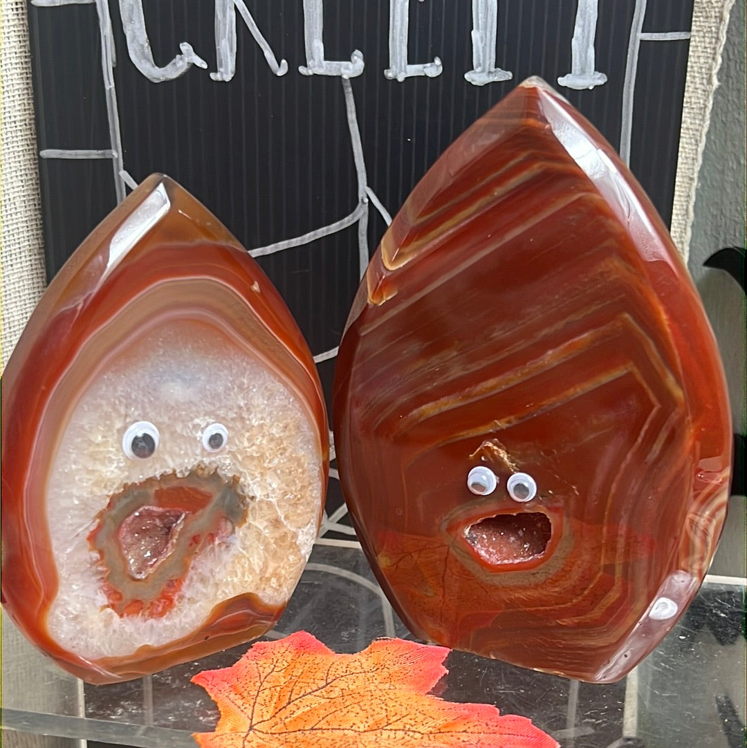 Carnelian Freeform Flame
