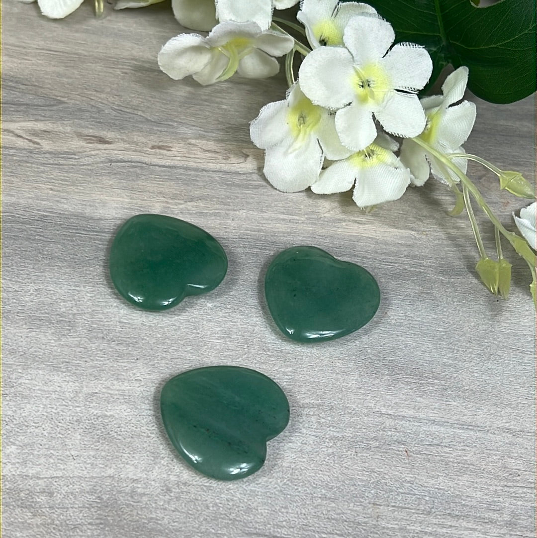 Green Aventurine Heart