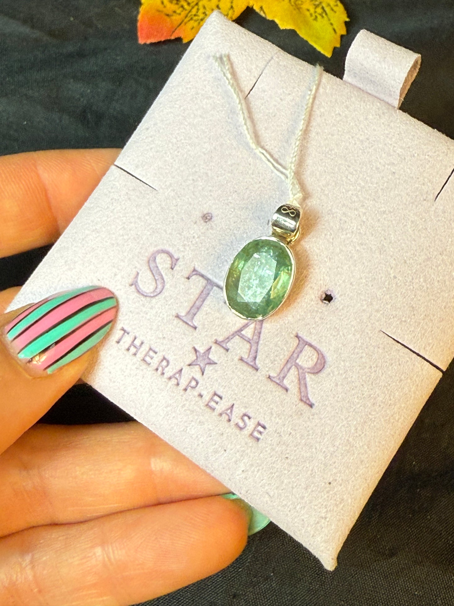 Green Kyanite 925 Pendant