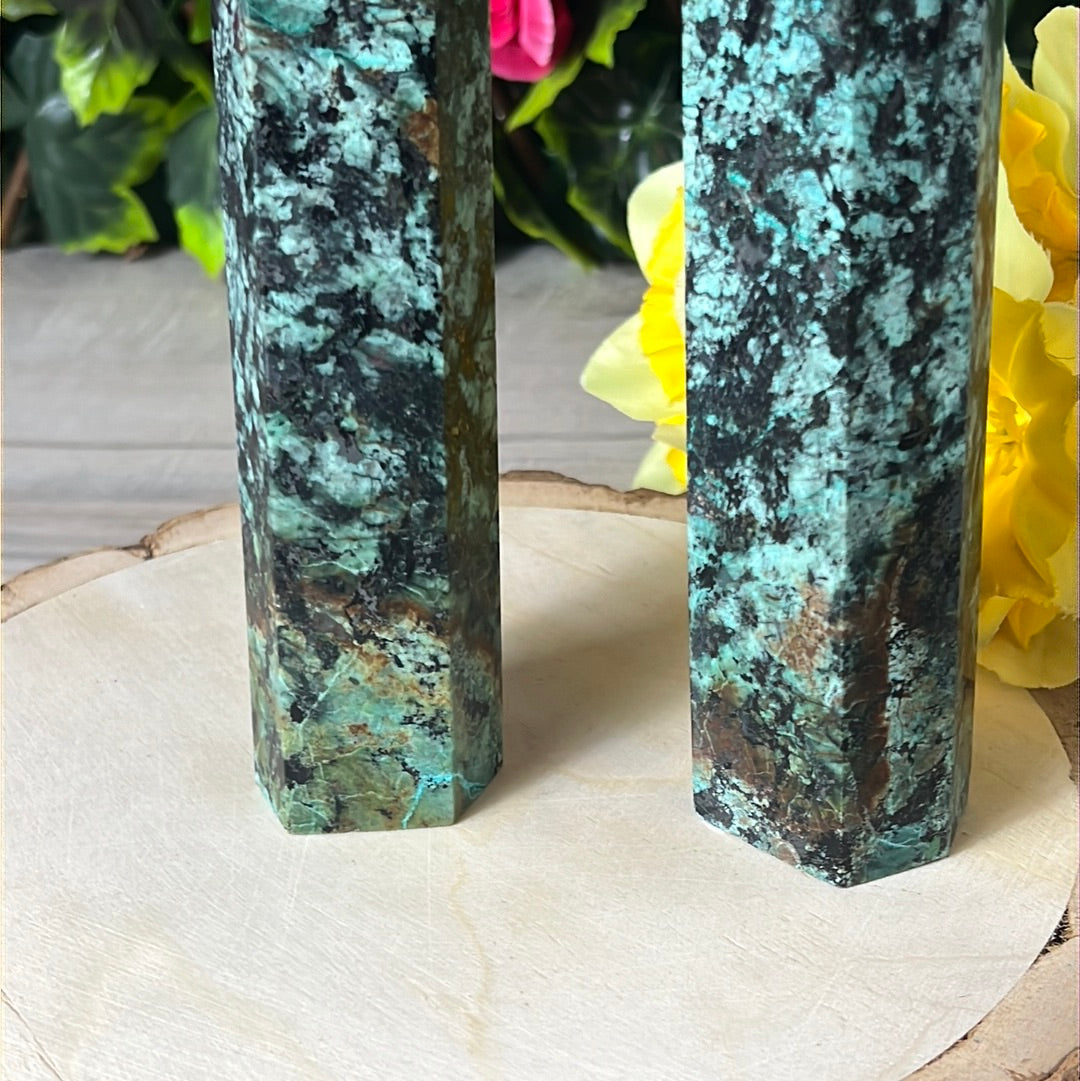 African Turquoise Tower Point