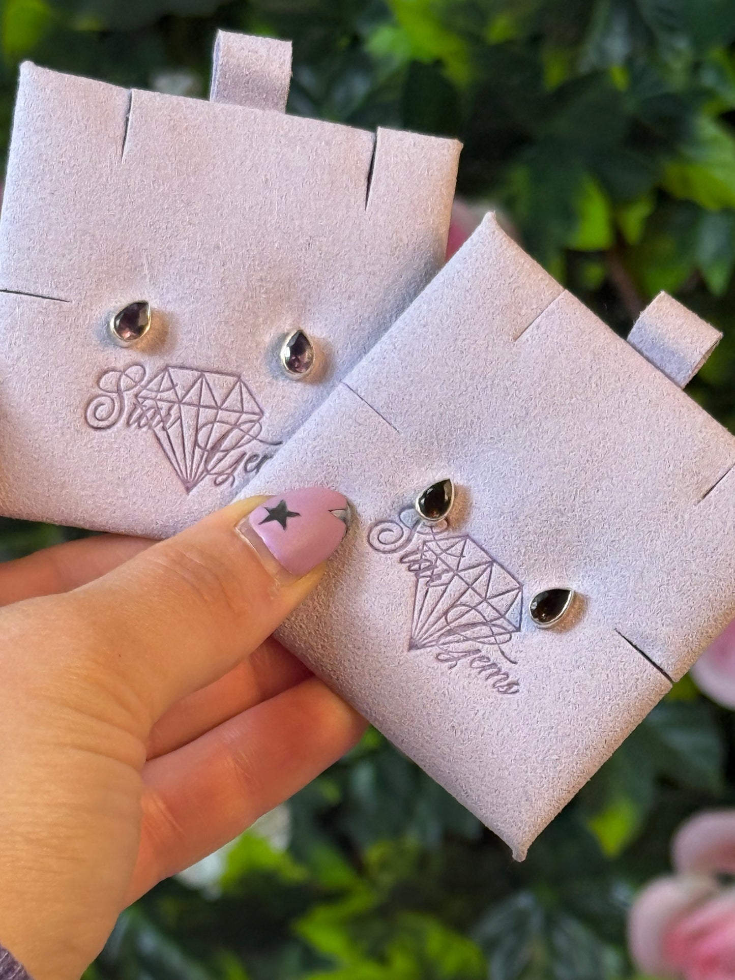 Tiny Teardrop 925 Sterling Silver Stud Earrings