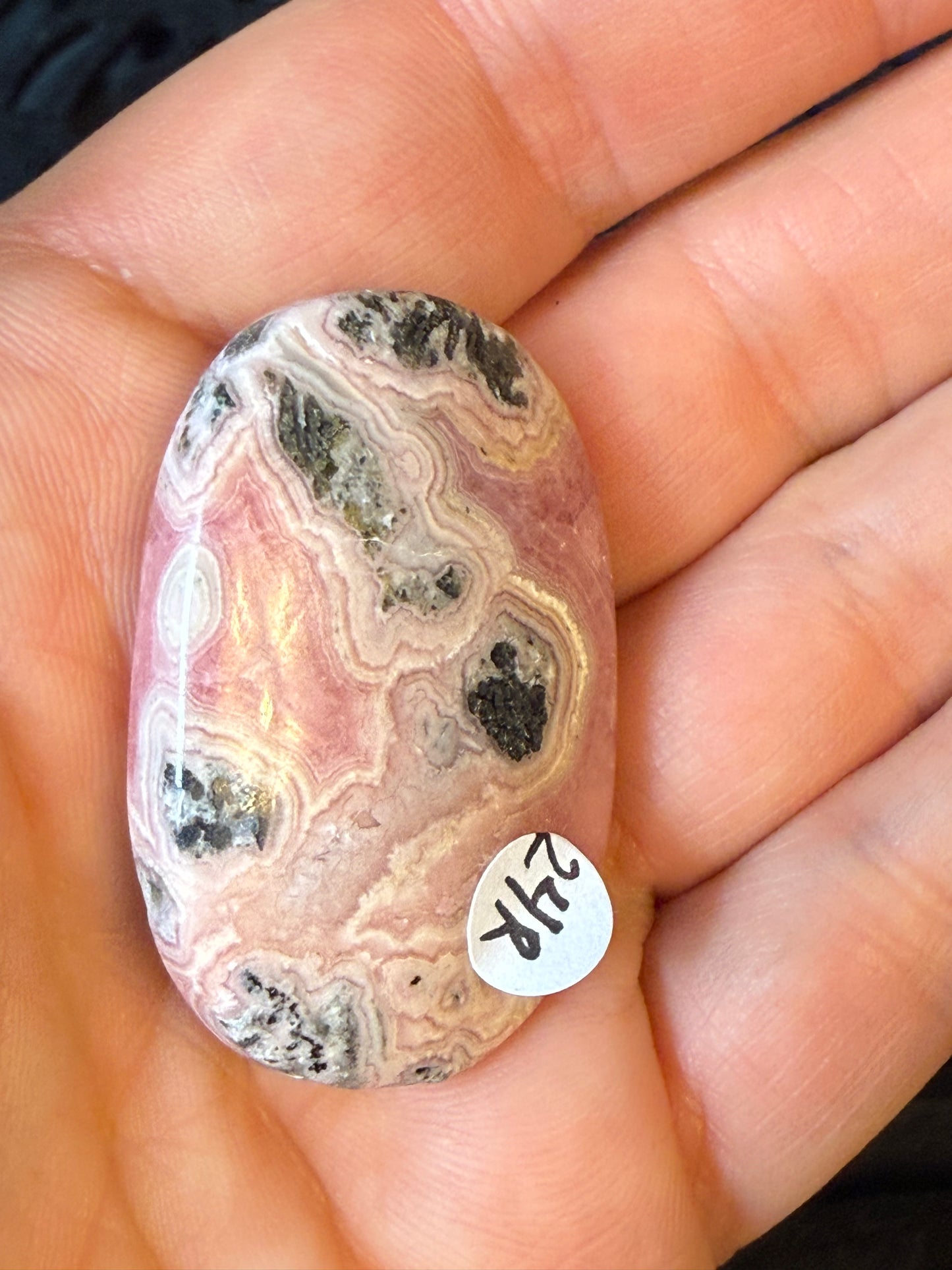 Rhodochrosite Palm