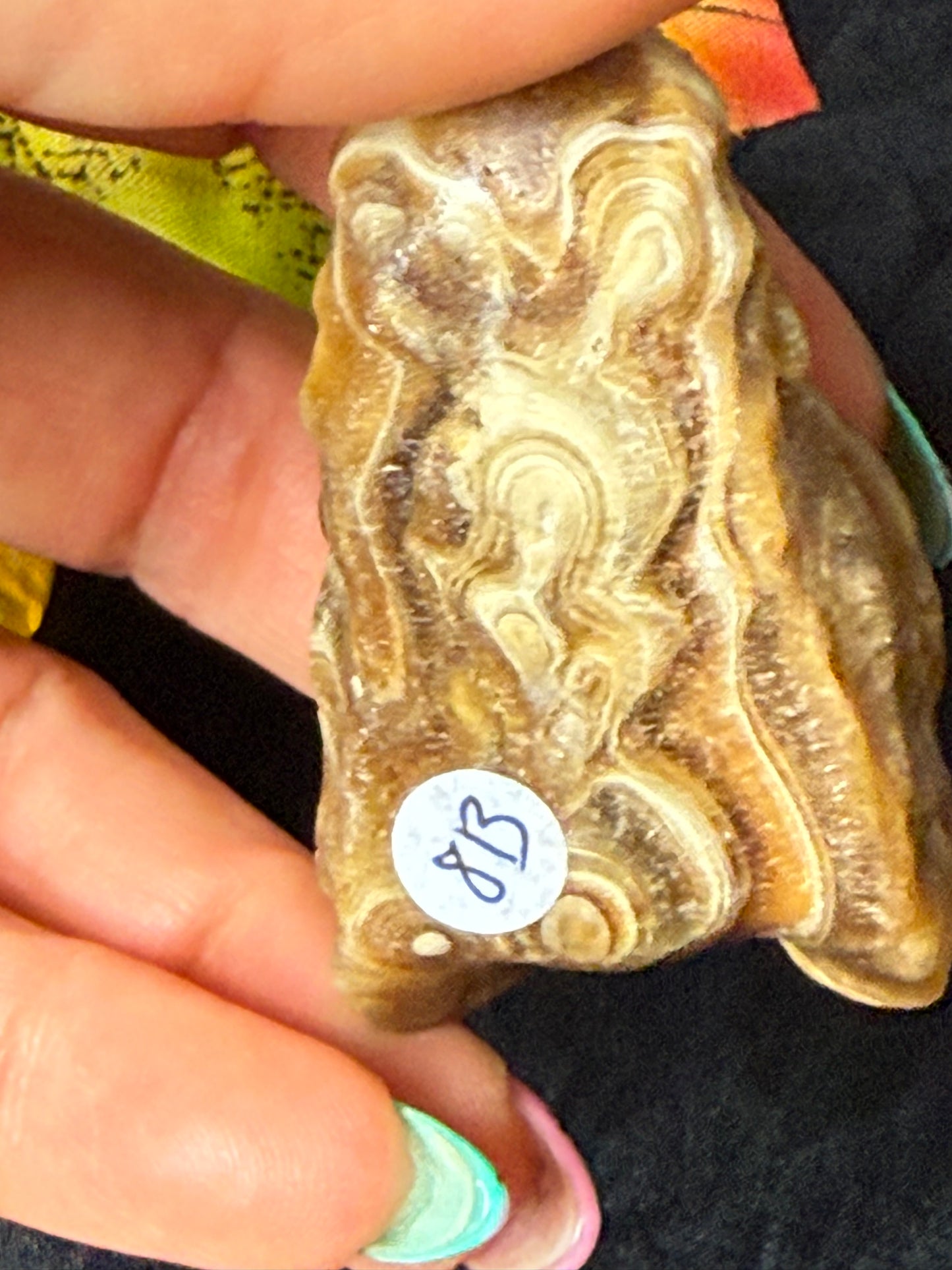 Honey Calcite Dragon