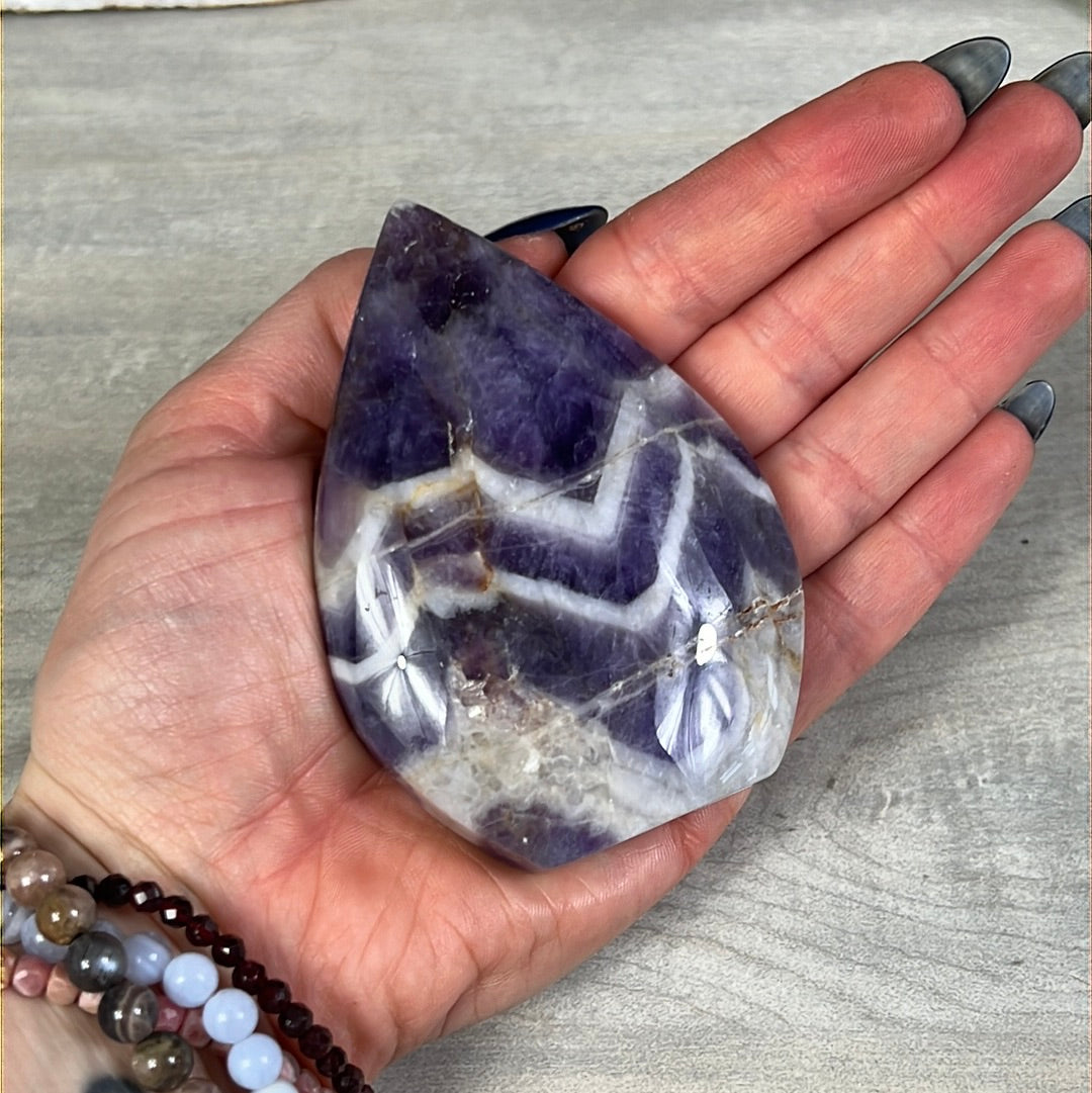 Amethyst Freeform Flame