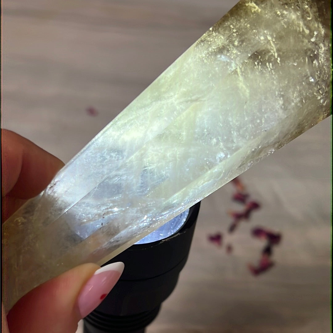Statement Smoky Citrine Wand