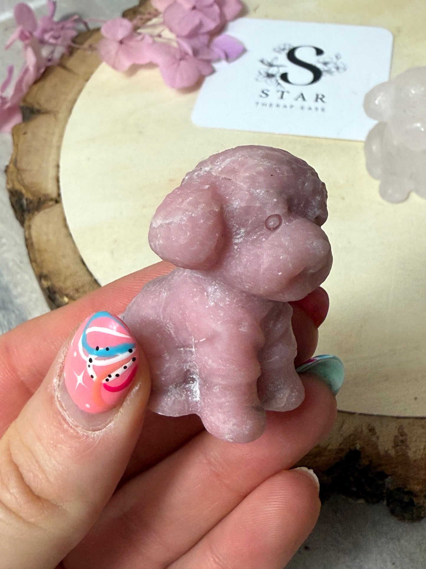 Teddy Dog Carving