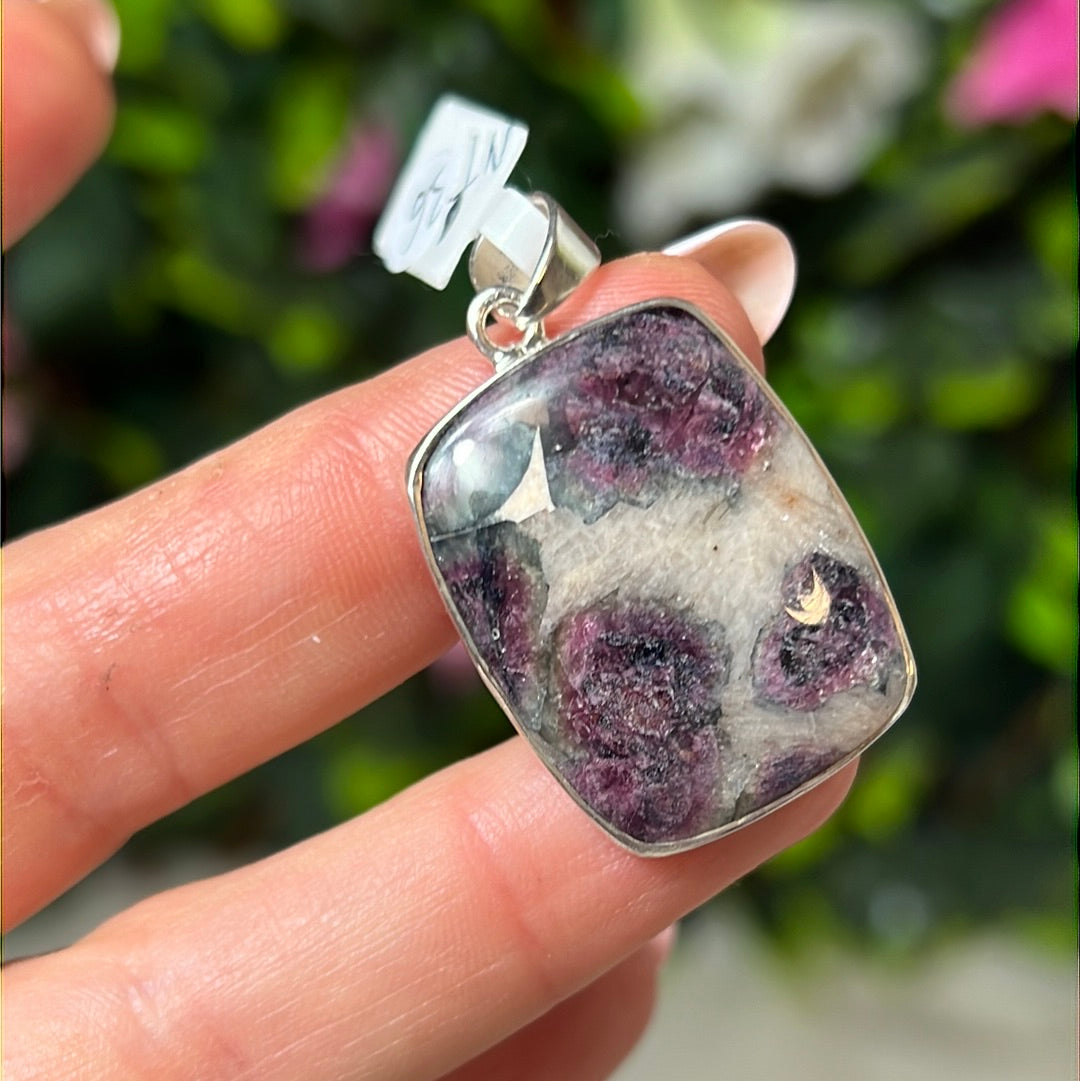 Namibian Tourmaline 925 Sterling Silver Pendant