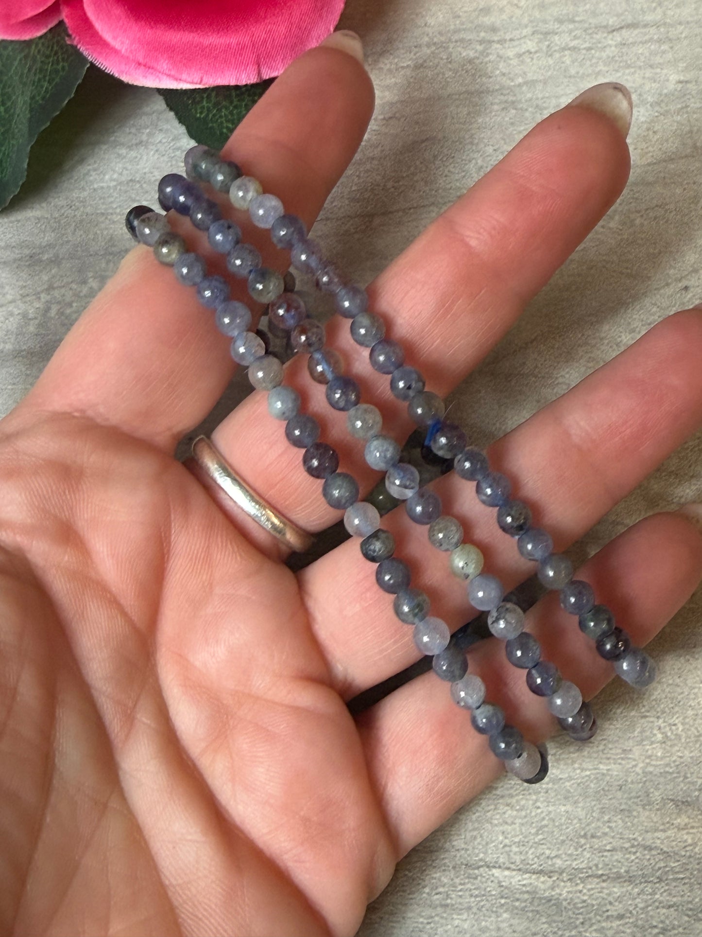Iolite bracelet