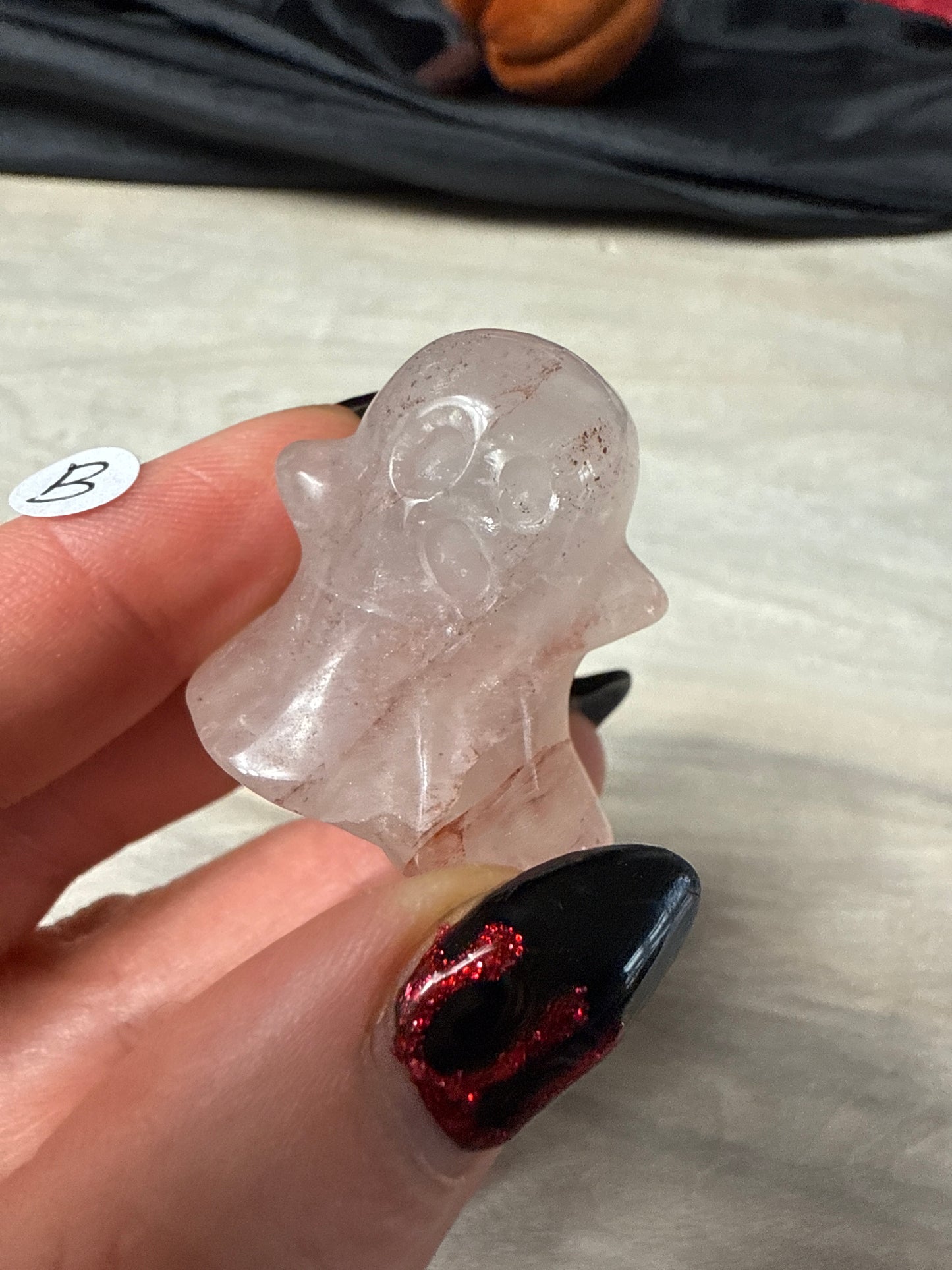 Fire quartz & garden healer ghost