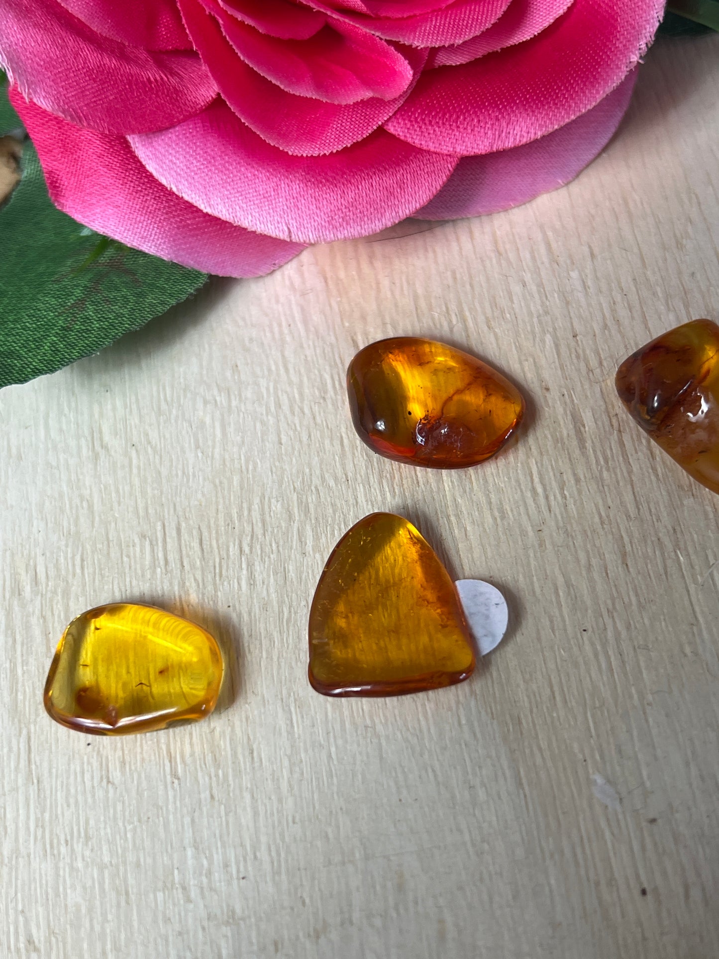 Amber Mini Tumblestone Tumble