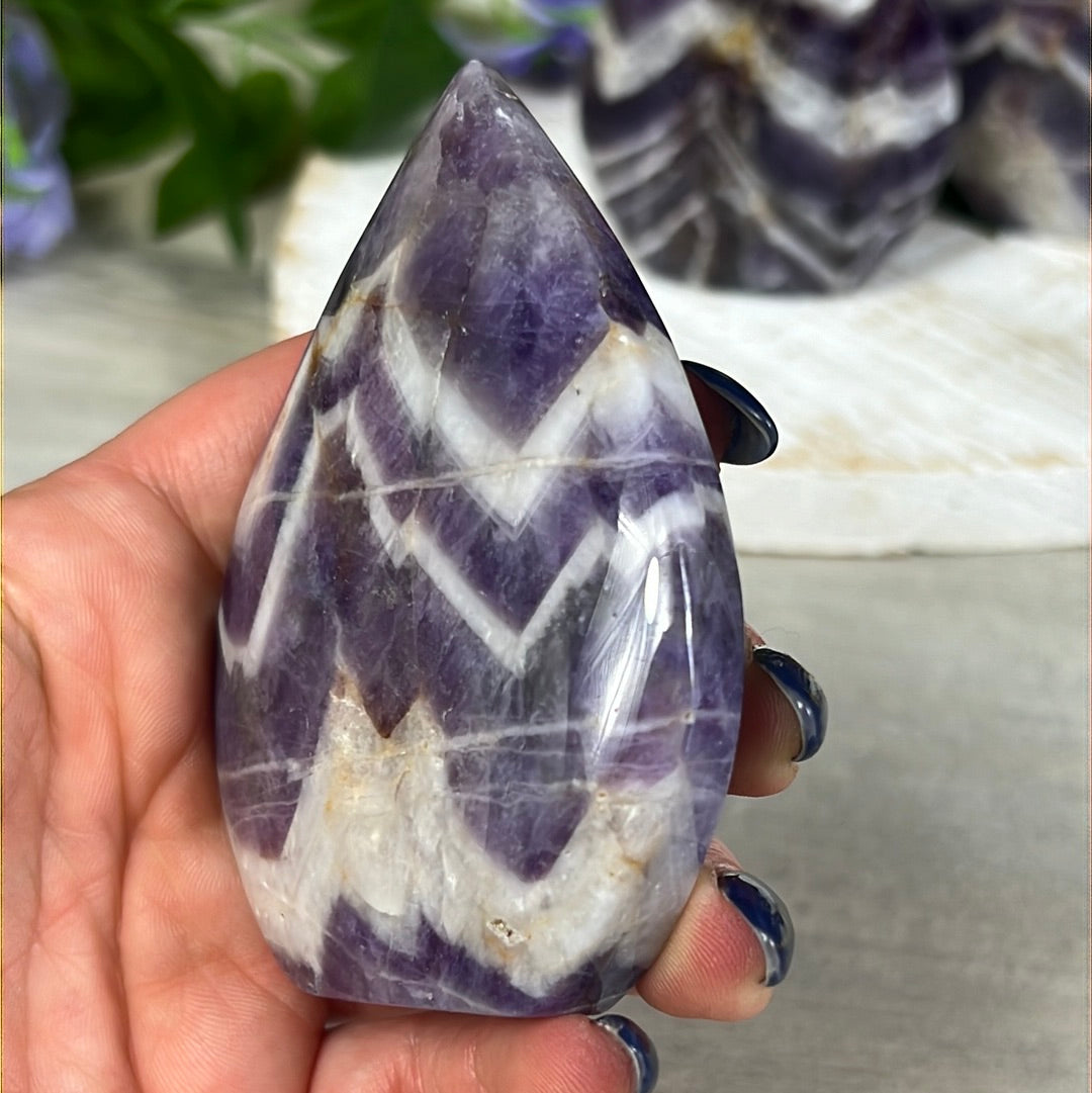 Amethyst Freeform Flame