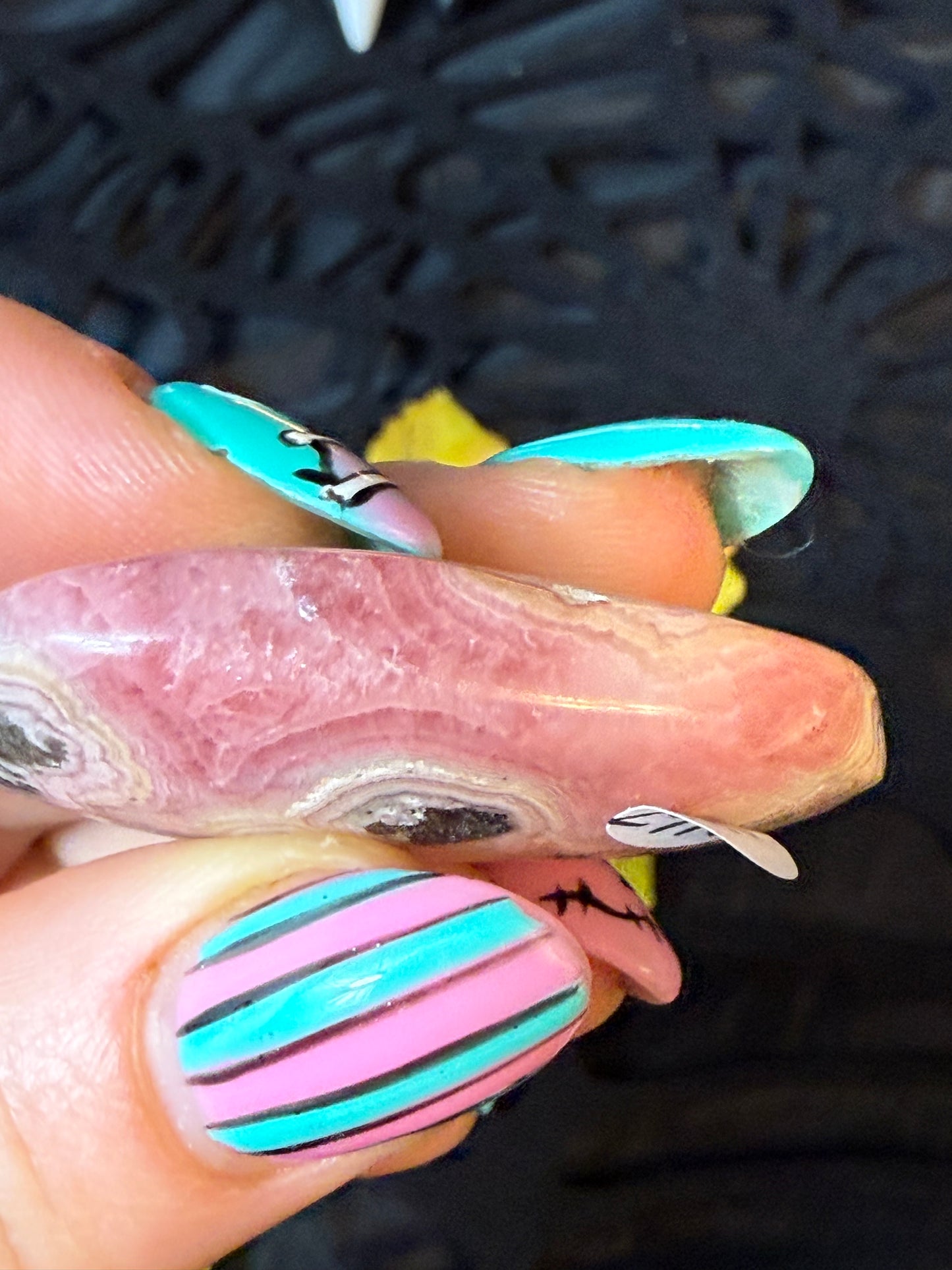 Rhodochrosite Palm