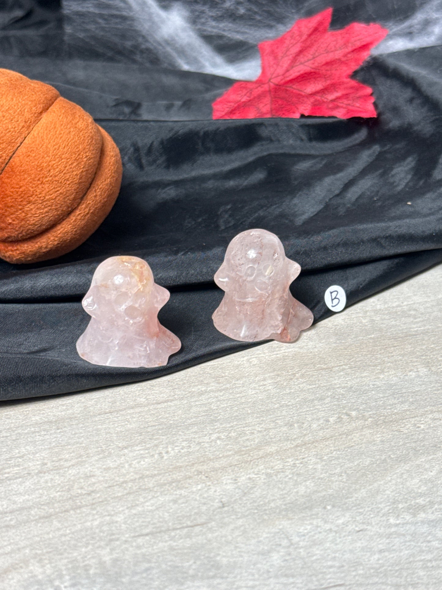 Fire quartz & garden healer ghost