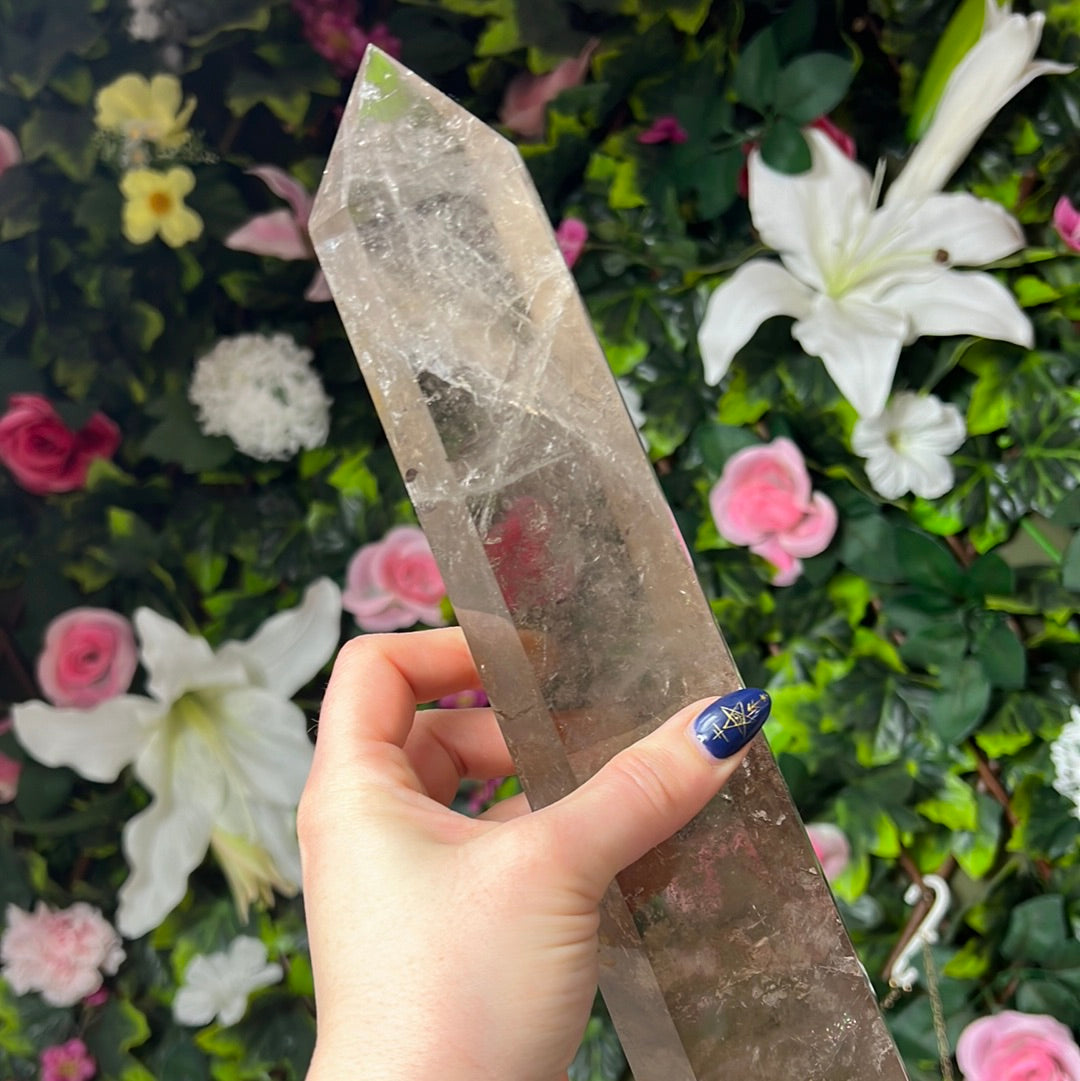 Smoky Quartz Tower Point