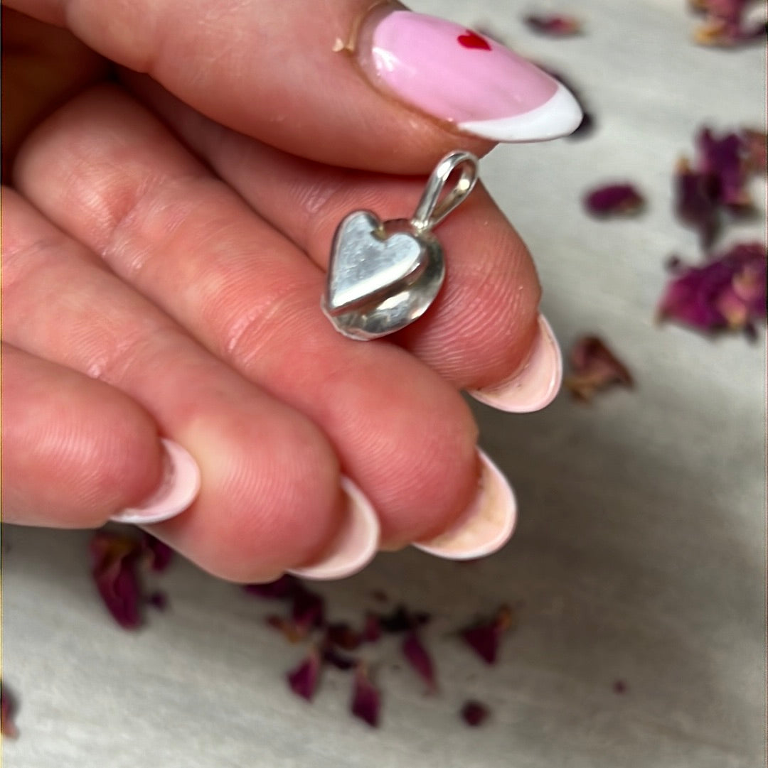 Mini Heart - 925 Sterling Silver Pendant