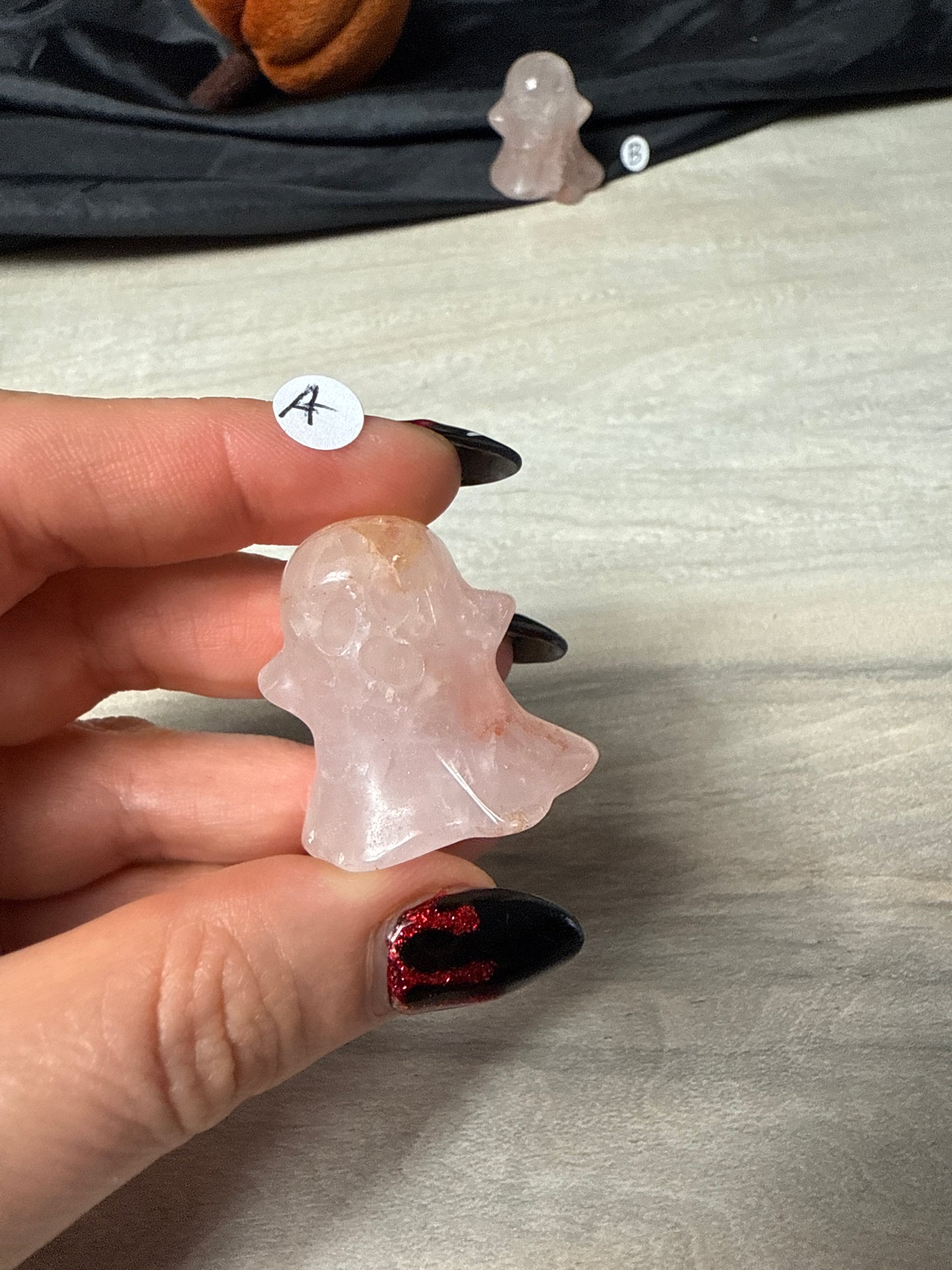 Fire quartz & garden healer ghost
