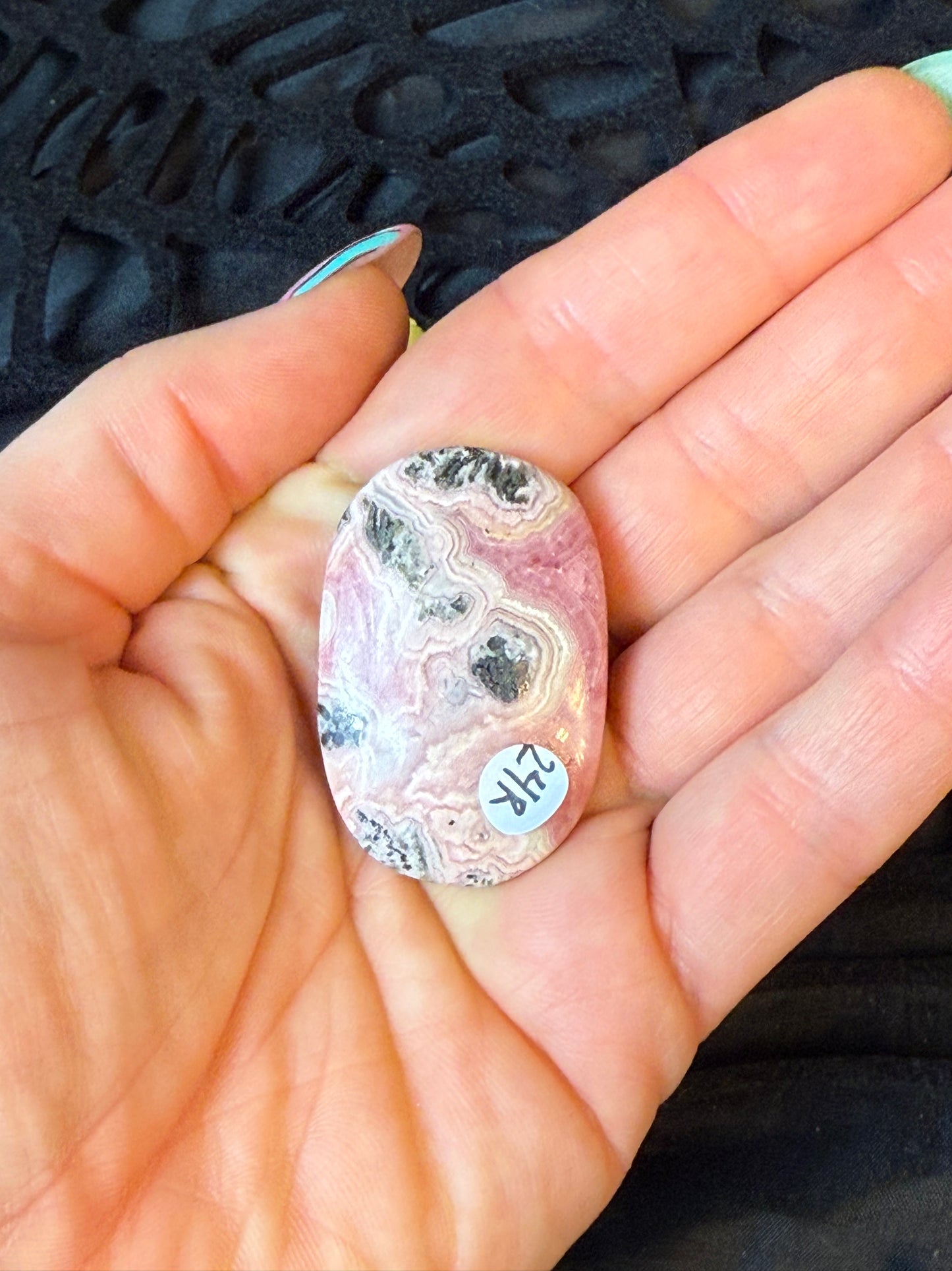 Rhodochrosite Palm