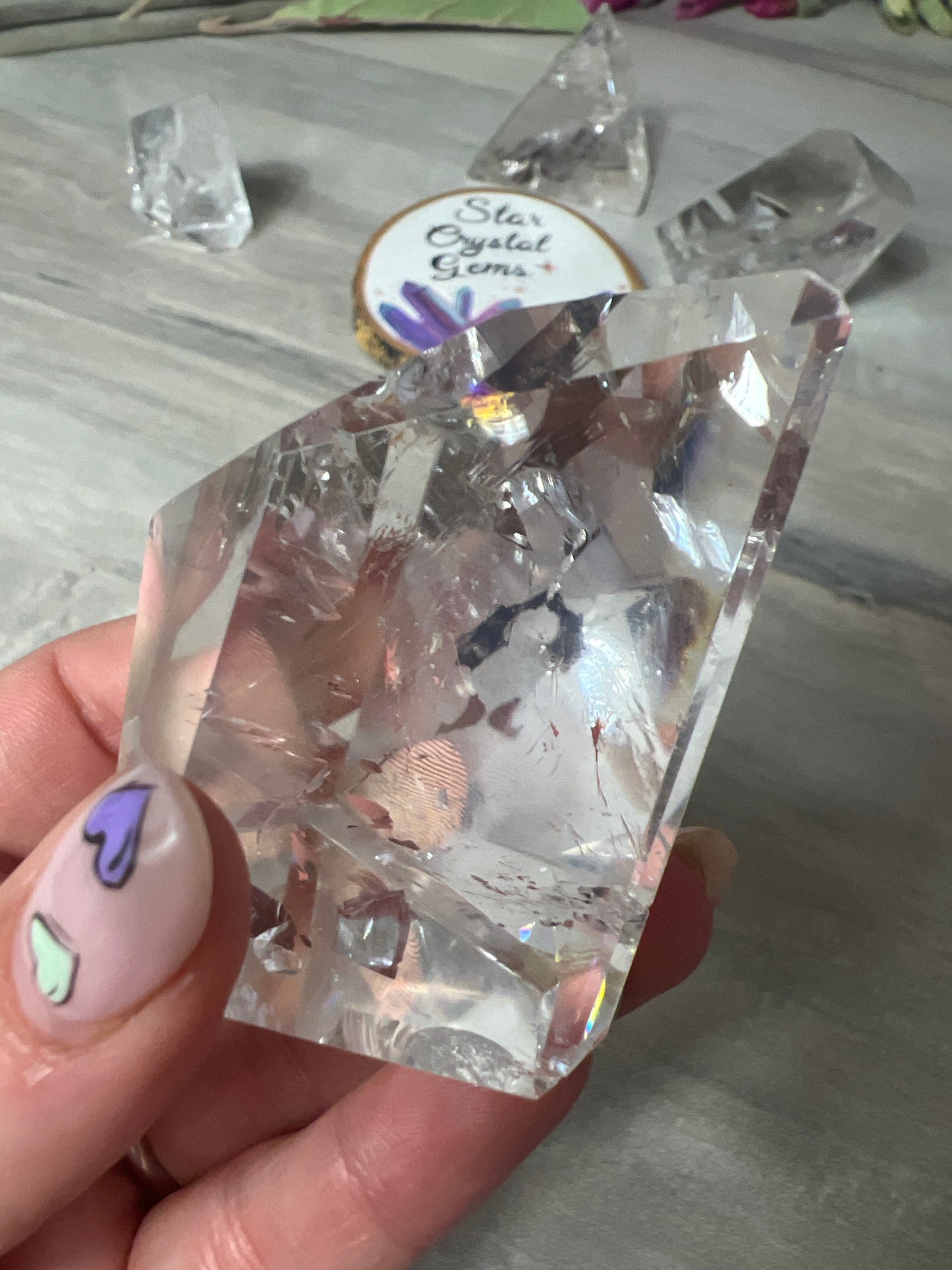 High grade Clear Quartz Freeform