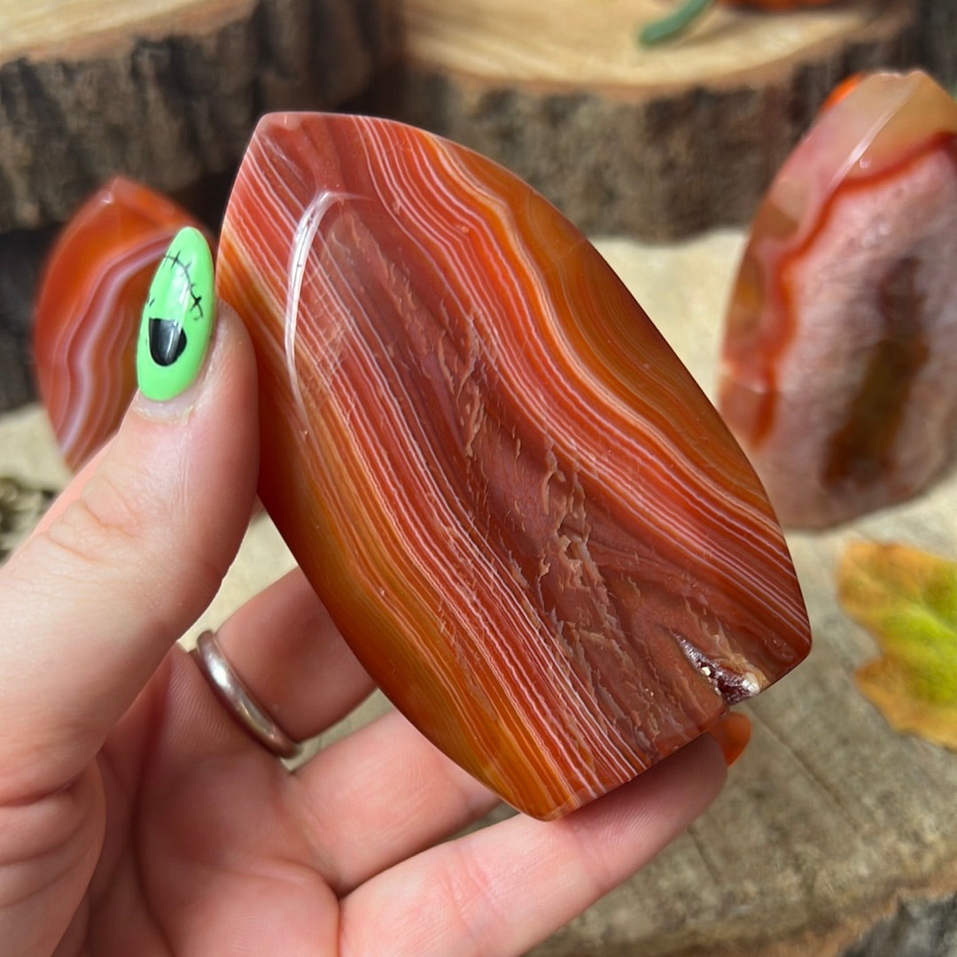 Banded Carnelian Freeform