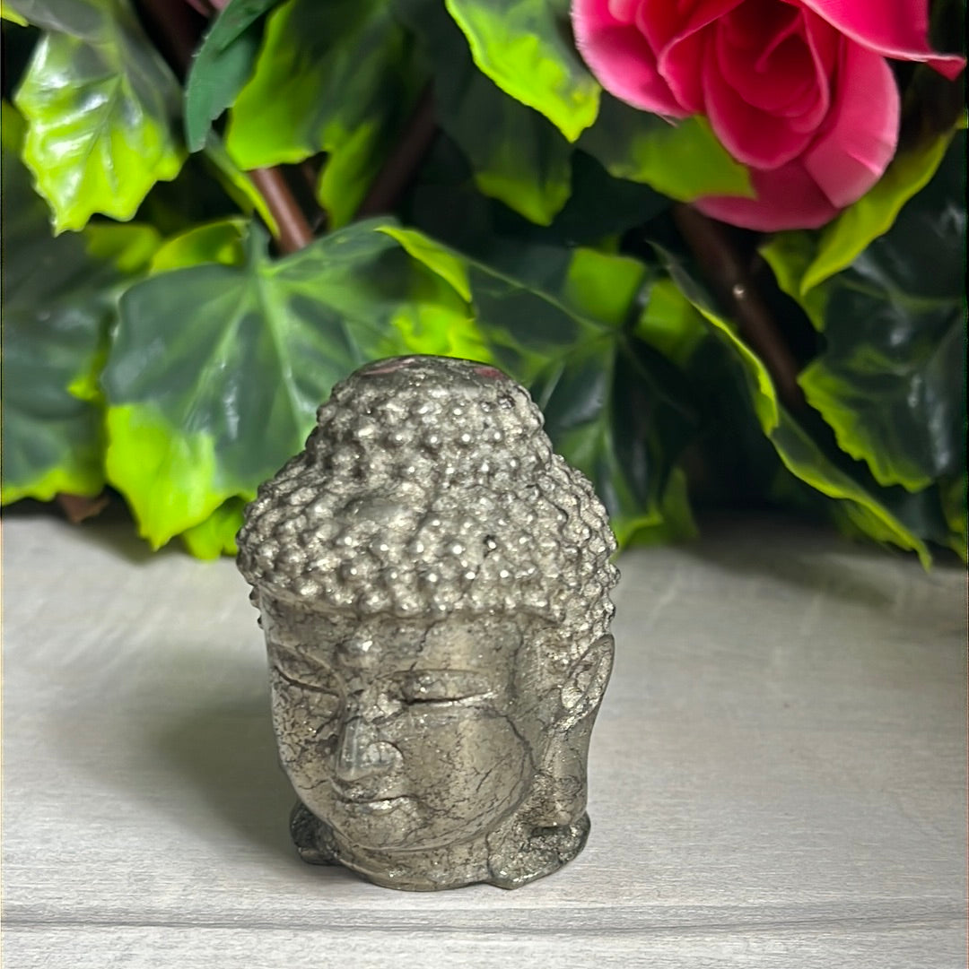 Pyrite Buddha Head