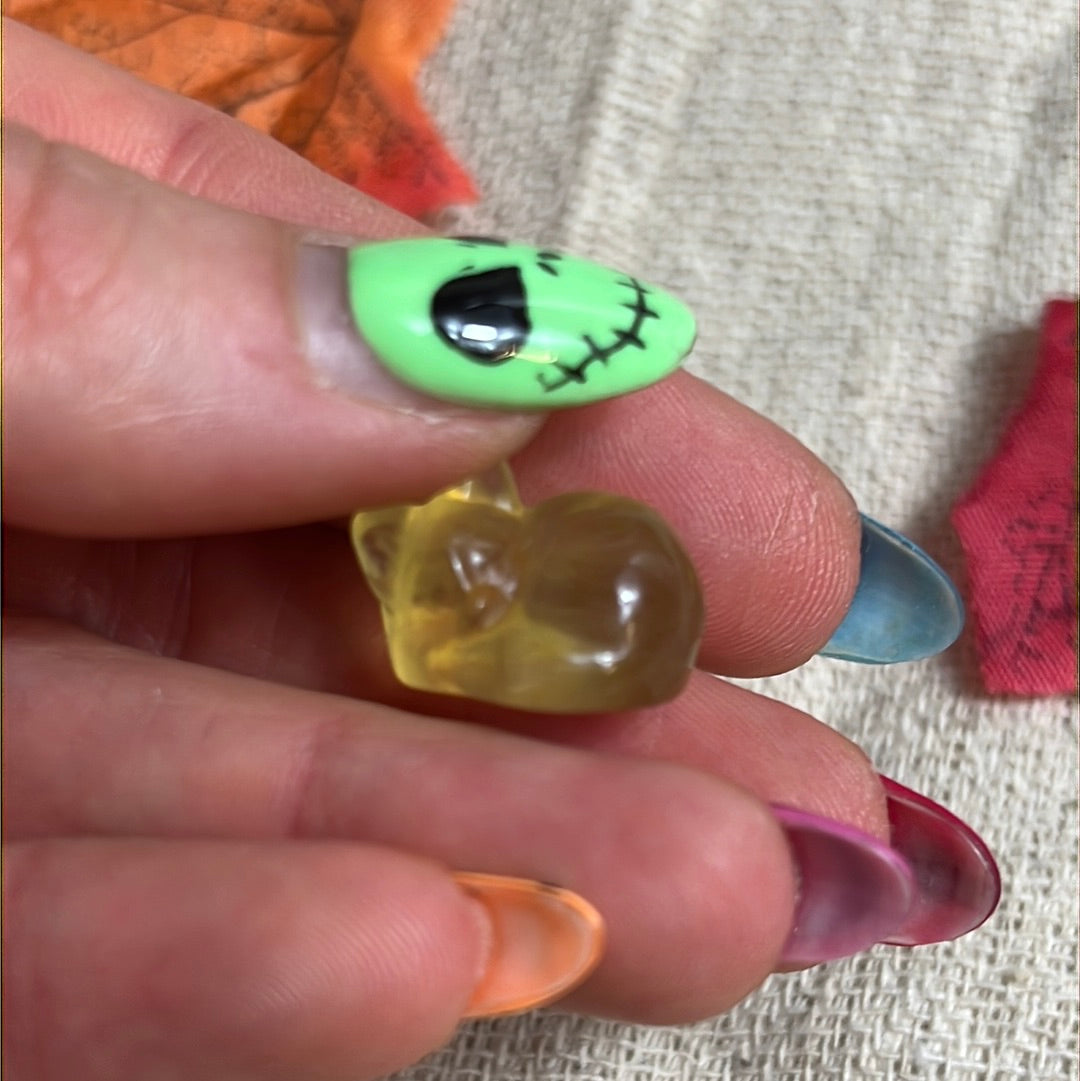 Mini Yellow Fluorite Cat