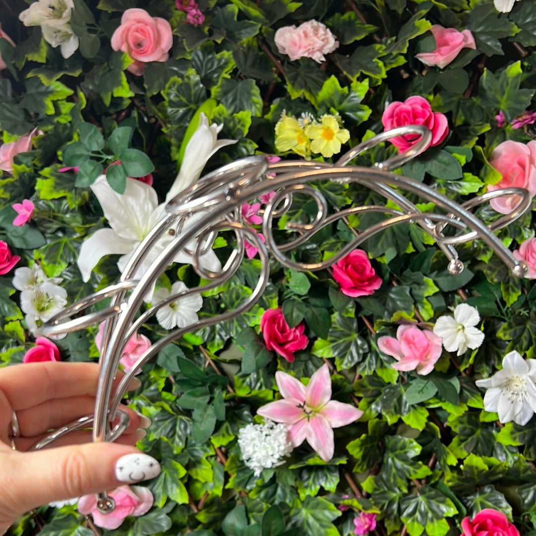 Semi Circle Metal Sphere Display Stand