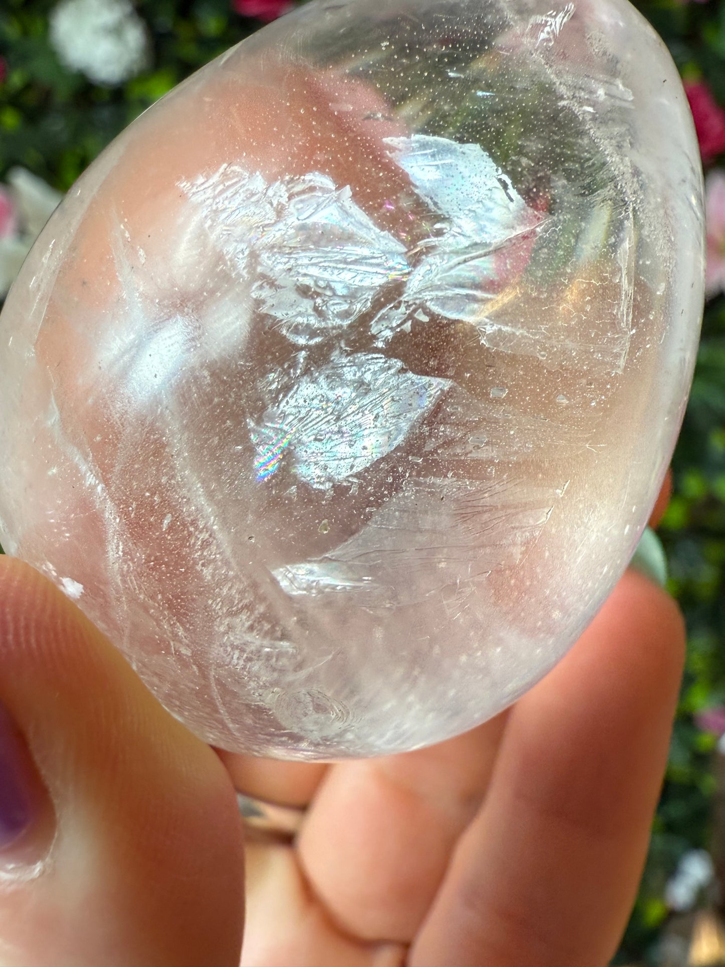 Clear Quartz Egg