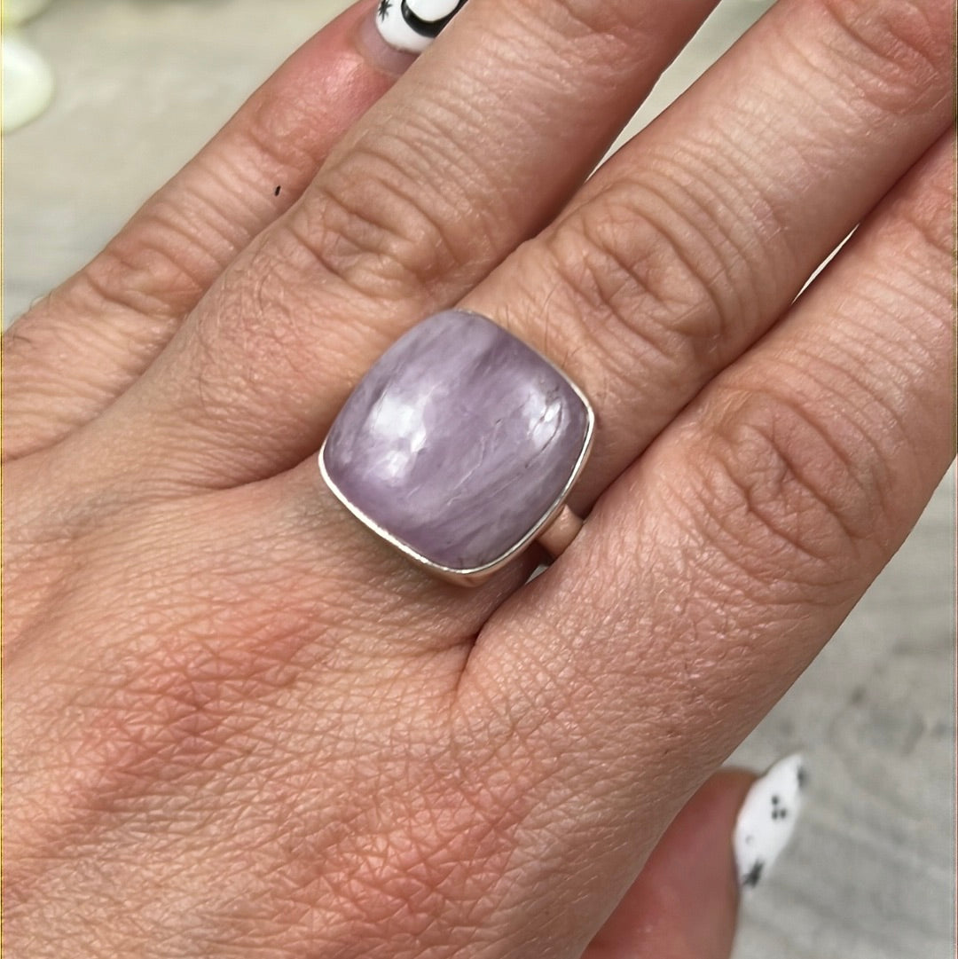 Kunzite 925 Ring - Size S