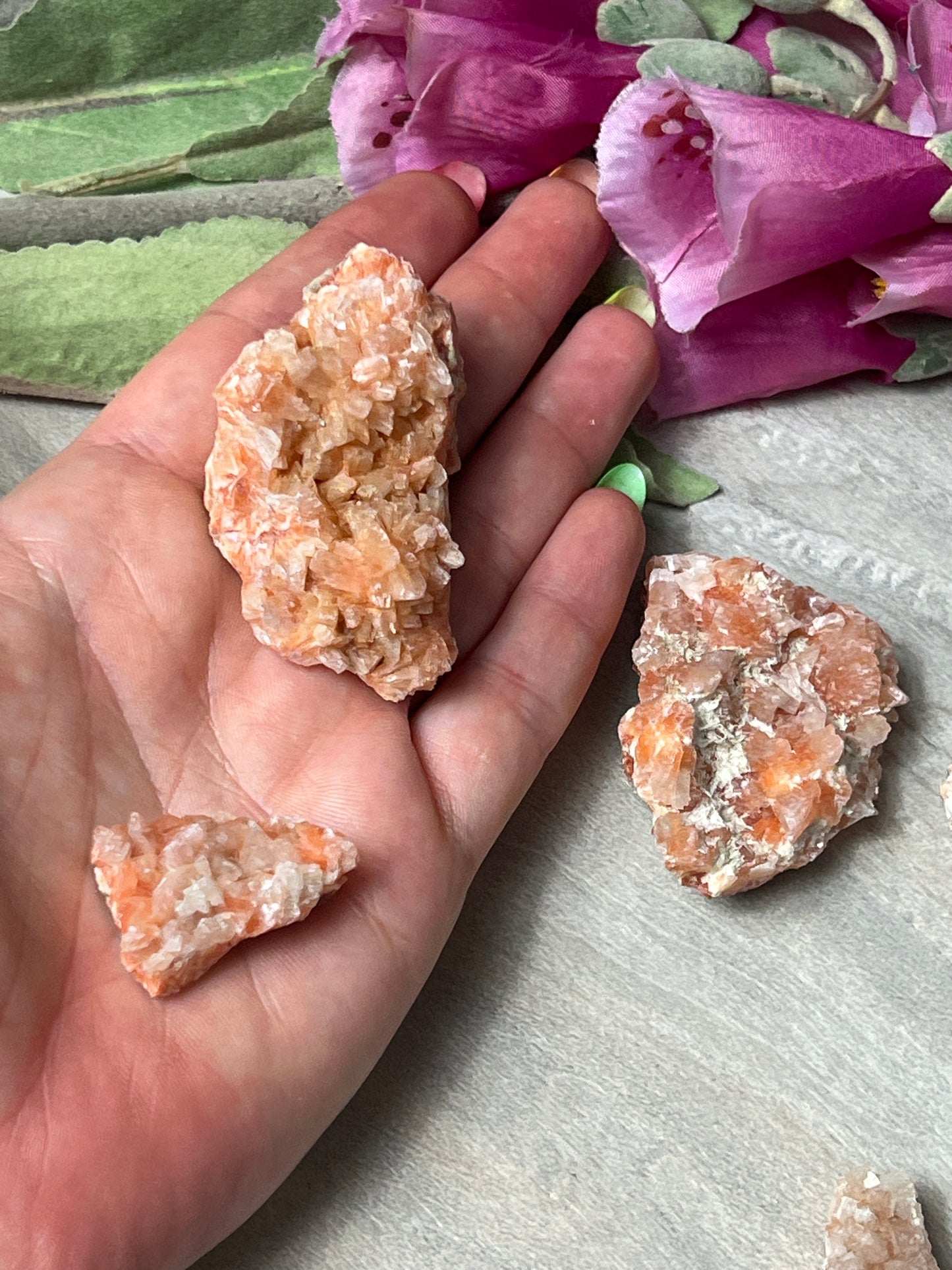 Red Heullandite Specimen