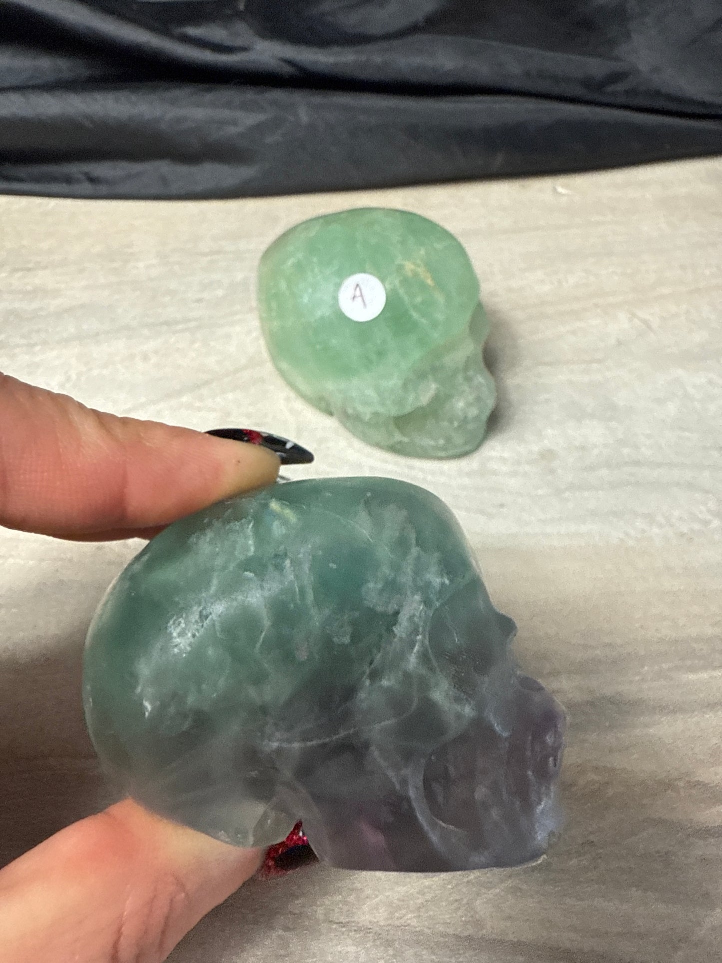 Fluorite Skull