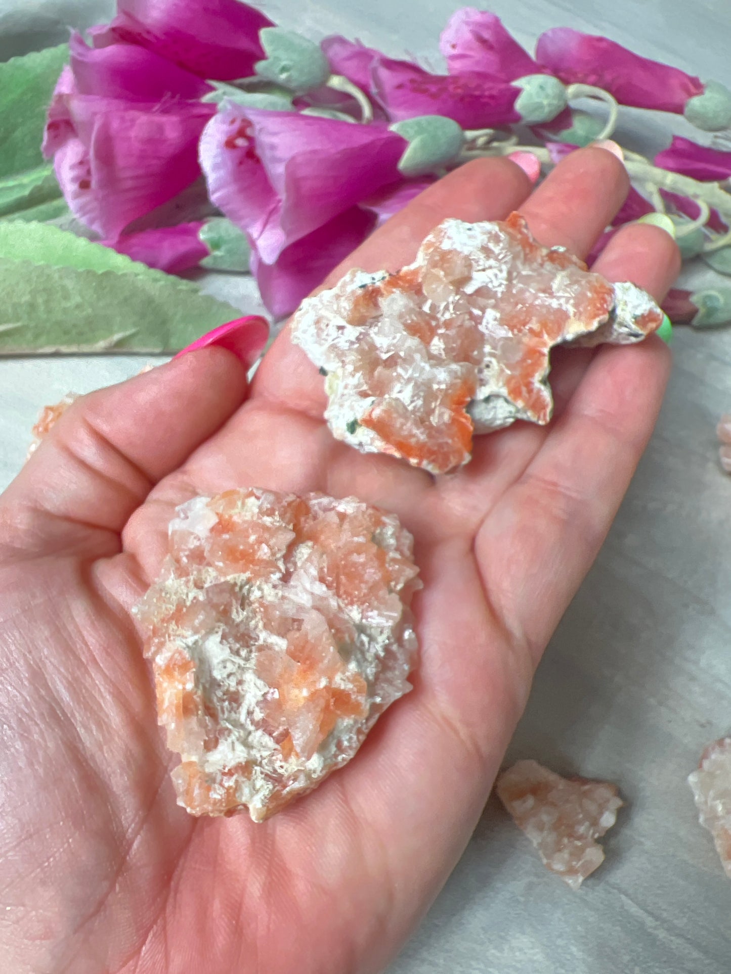 Red Heullandite Specimen