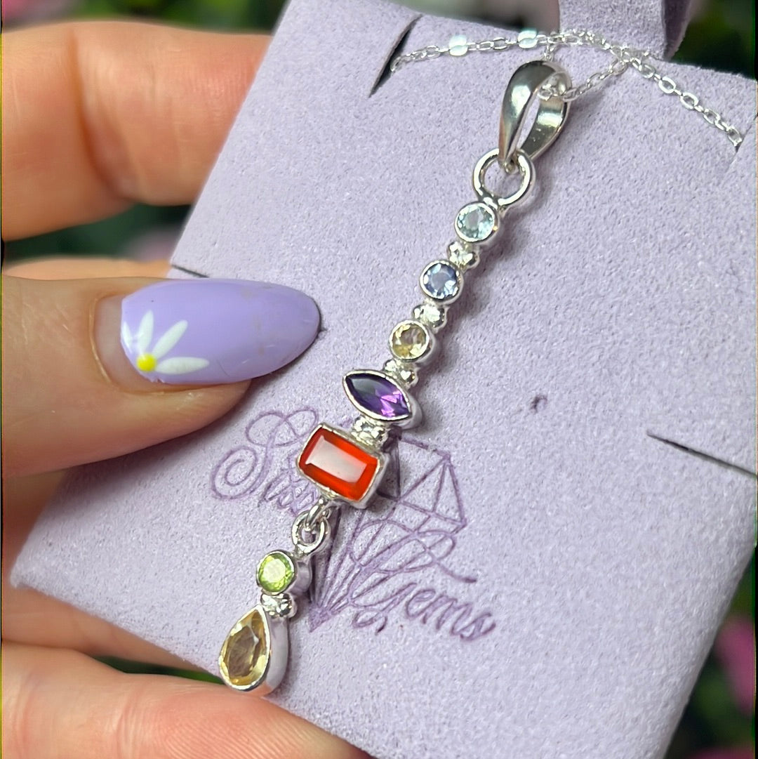 Chakra Multi Sterling 925 Pendant