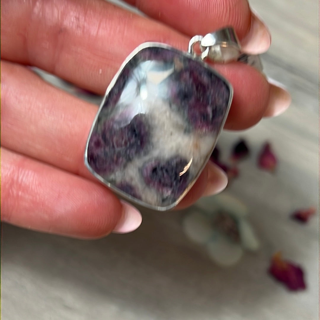 Namibian Tourmaline 925 Sterling Silver Pendant