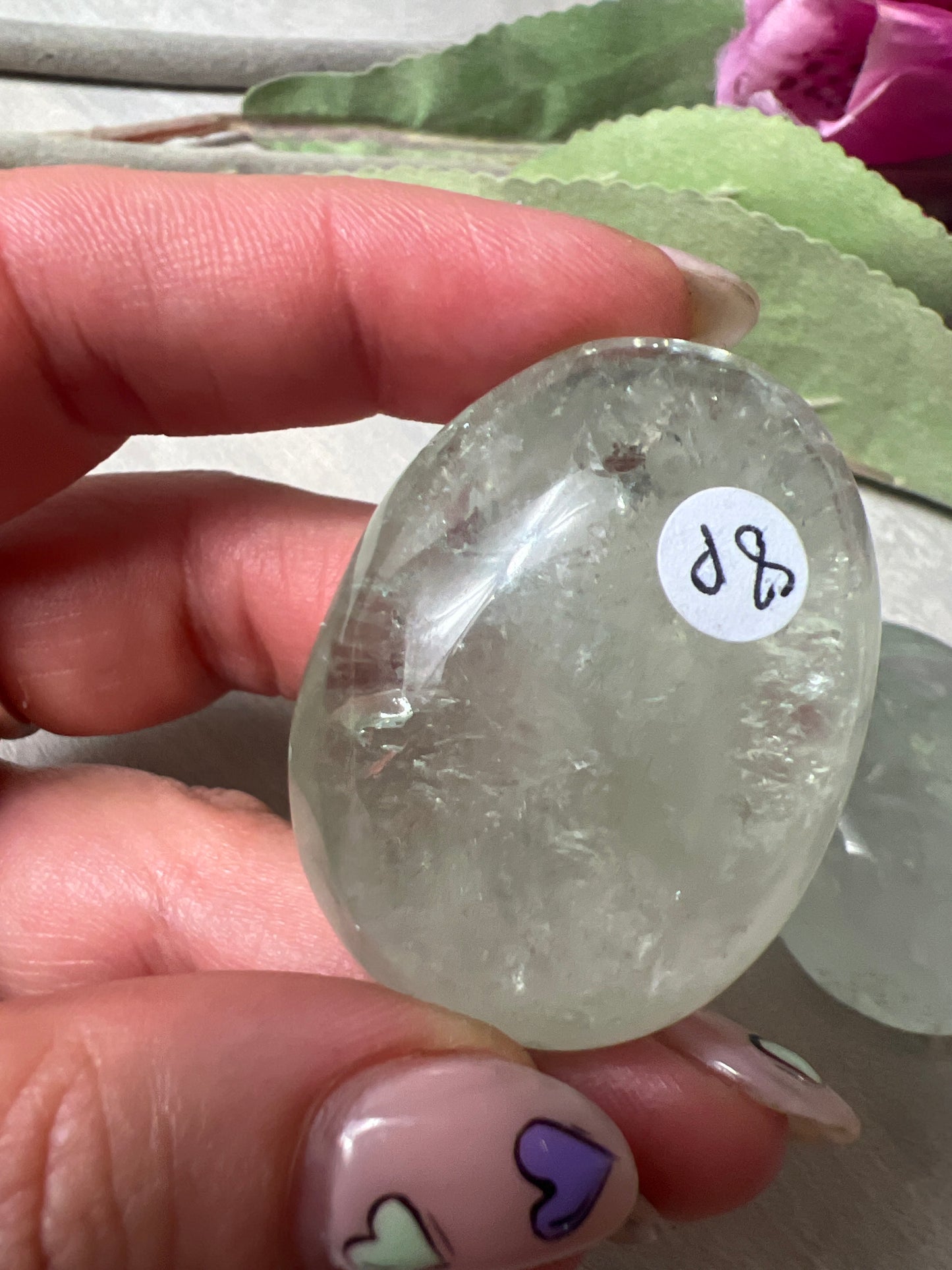 Prasolite Green Amethyst Palm