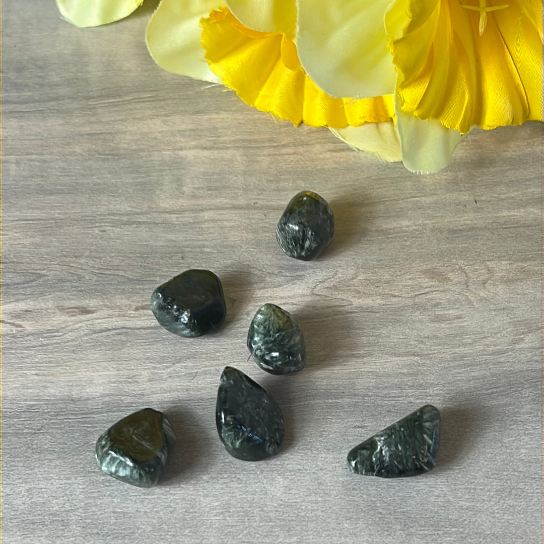 Seraphinite Tumble Tumblestone